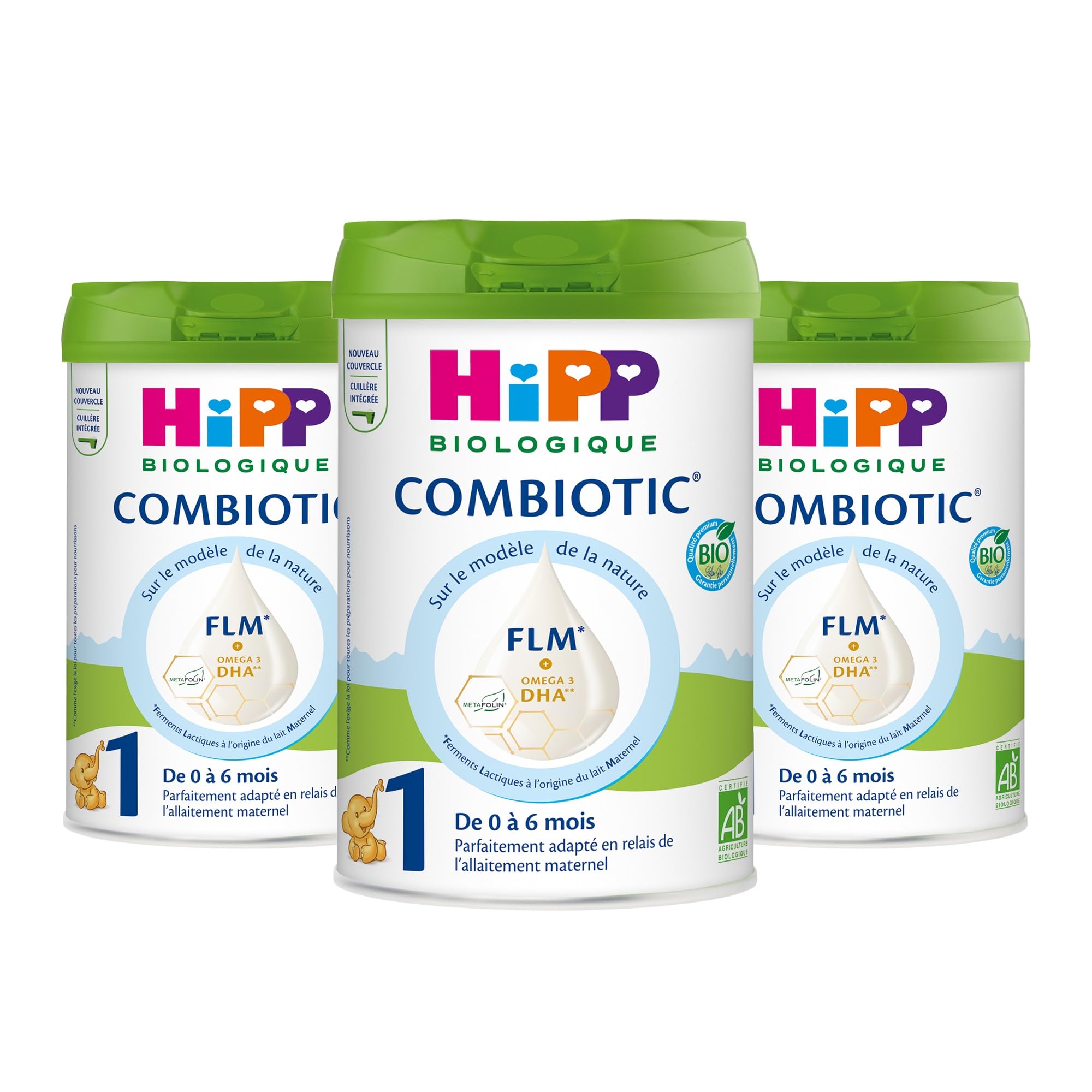 HiPP - Combiotic FLM - Lait 1 Pour Nourrissons - Boîte - 800g - BIOLOGIQUE - 5