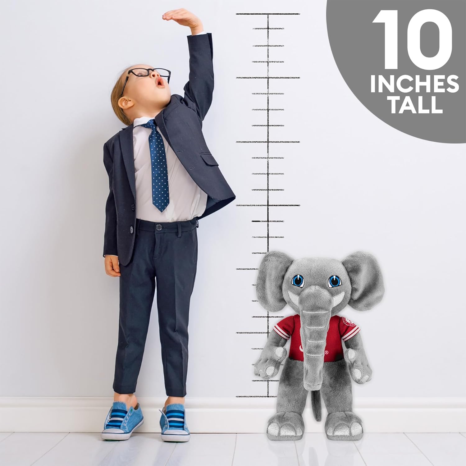 Bleacher Creatures Alabama Crimson Tide Al The Elephant 10" Mascot Plush Figures