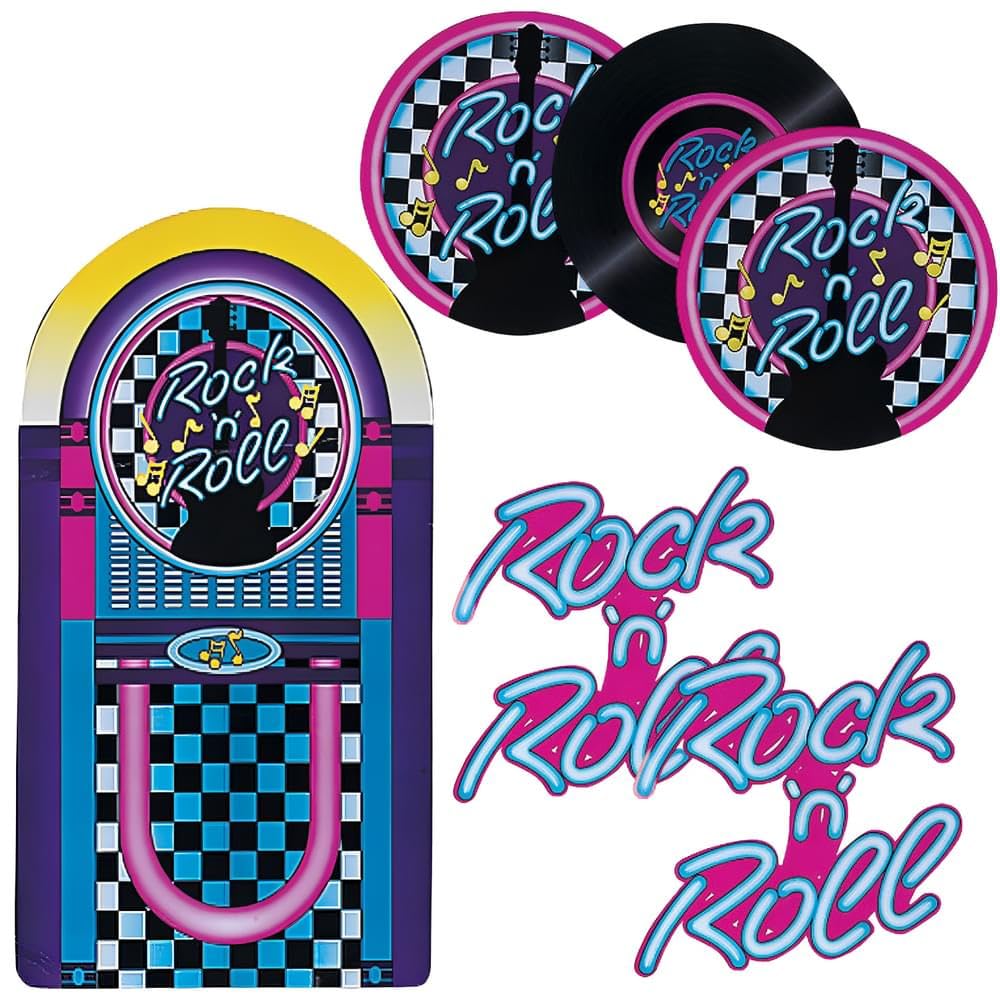 Amazon.com: Fun Express - Rock N Roll Cardboard Cutouts (6pc) for