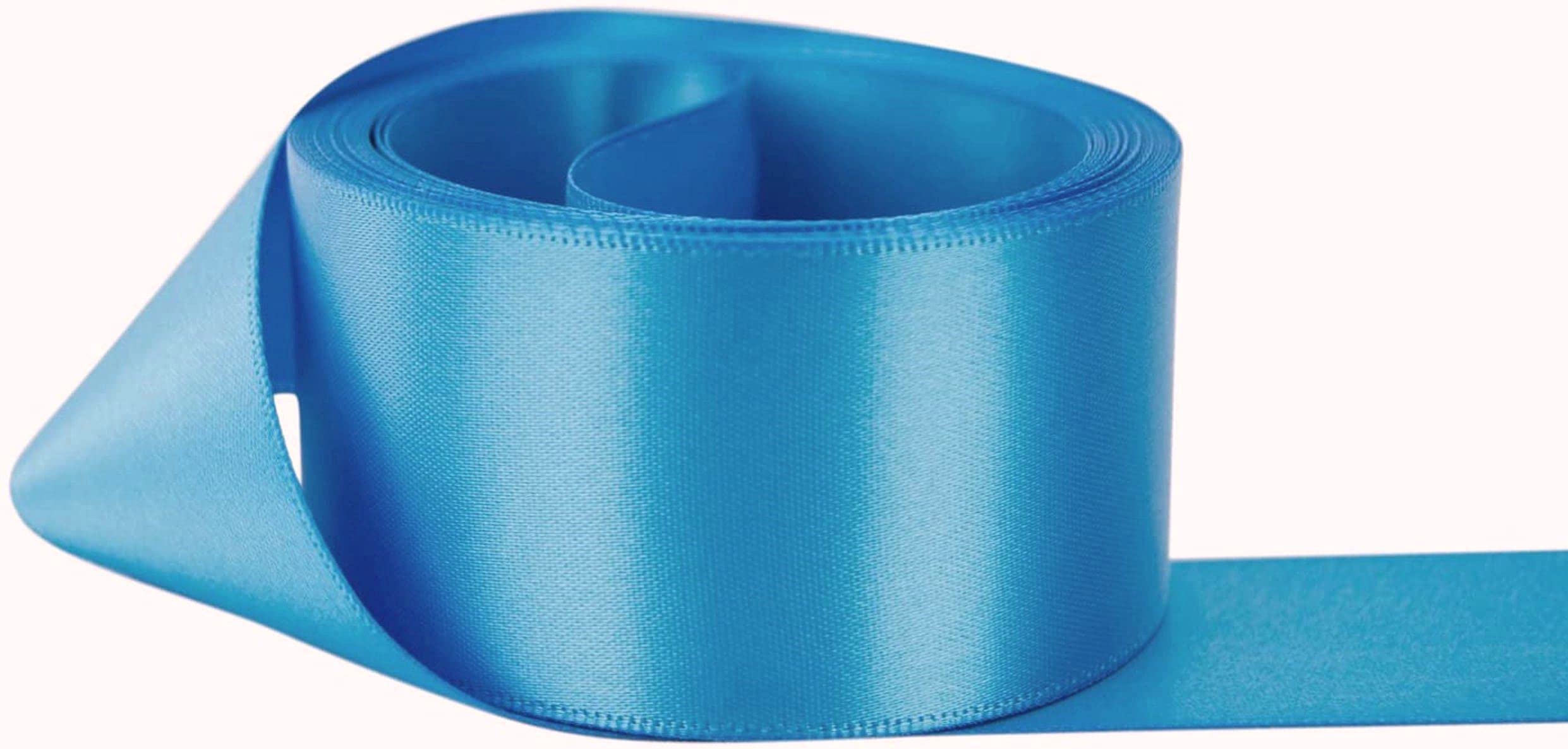 Double Sided Satin Ribbon Size 25mm x 10 Meters, Perfect for Gifts Wrap Sew Party, Decorations Events Dress Wedding Christmas Crafts, Bows Car, DIY, Bouquets, Cake More (Black) — view 24