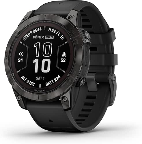 Garmin fēnix 7 Pro, Solar - Montre GPS Multisports connectée