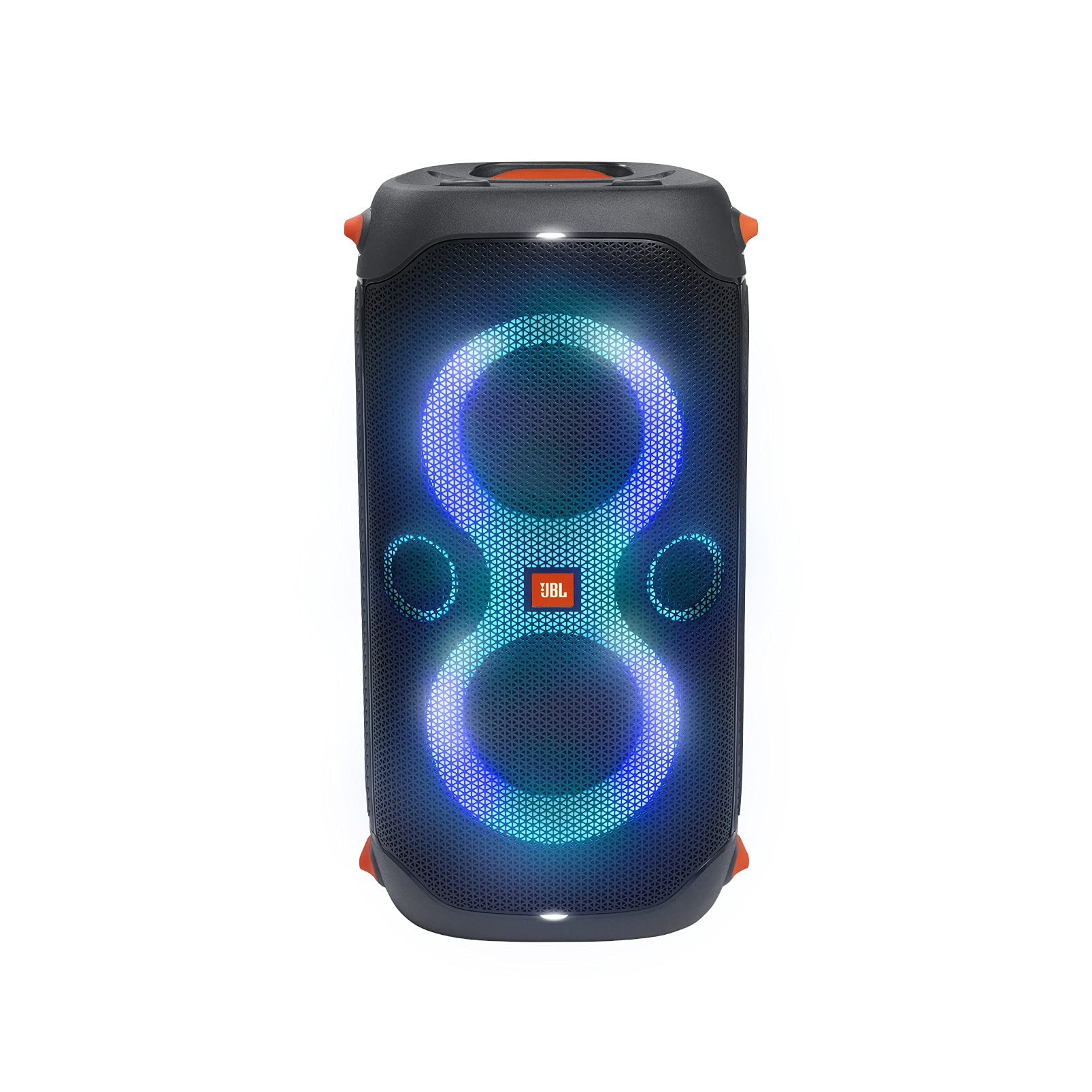 JBL PartyBox 110 - Altavoz portátil para fiestas con luces integradas, sonido potente y graves profundos