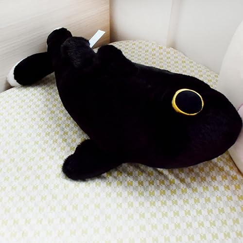 Miniatura 3 de Yogin, Peluche de gato tiburón de 19.6 pulgadas, Juguetes de animales de peluche, Juguetes de peluche que combinan tiburón y gato, Regalos perfectos