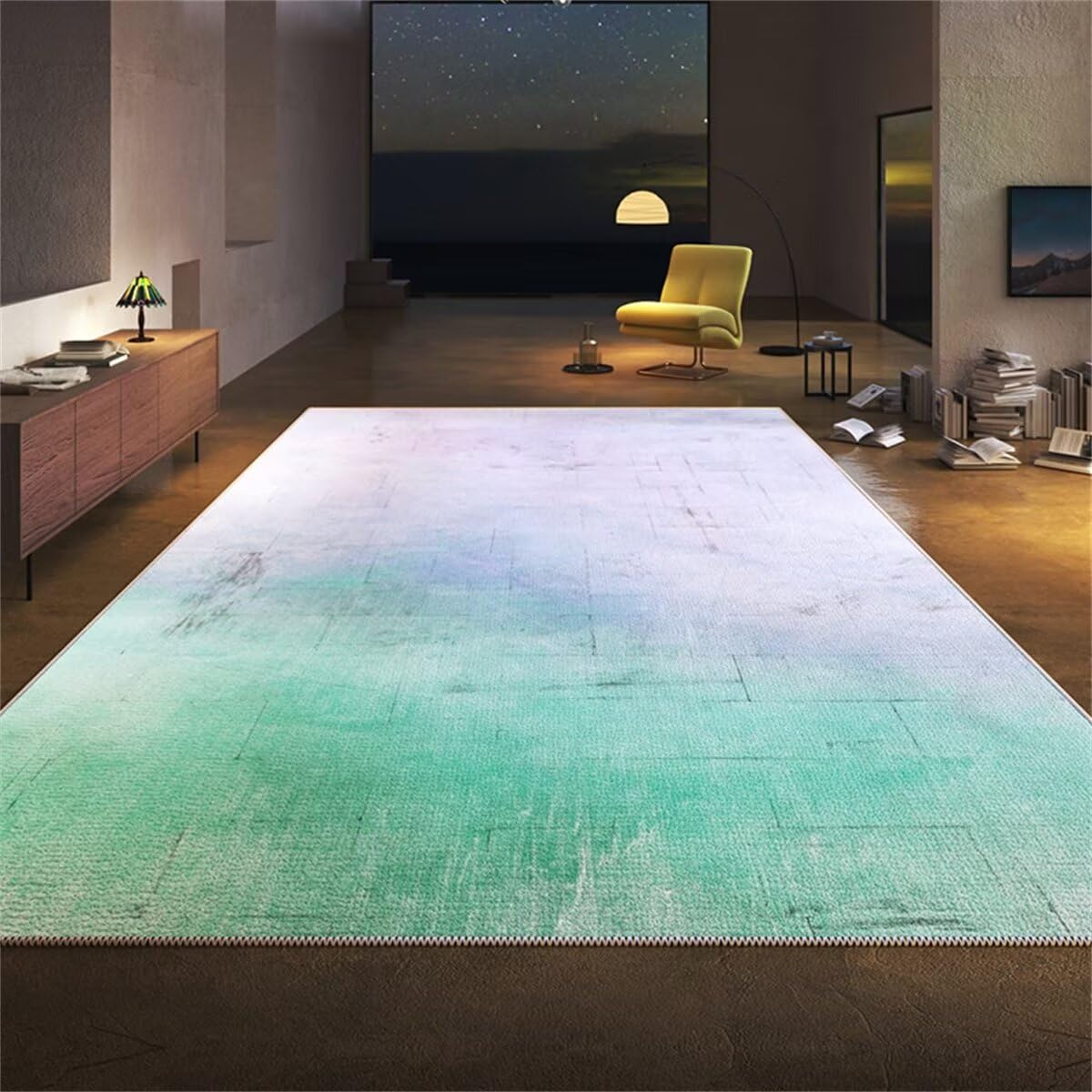 Tapis lavable pour grand salon afin de protéger votre sol