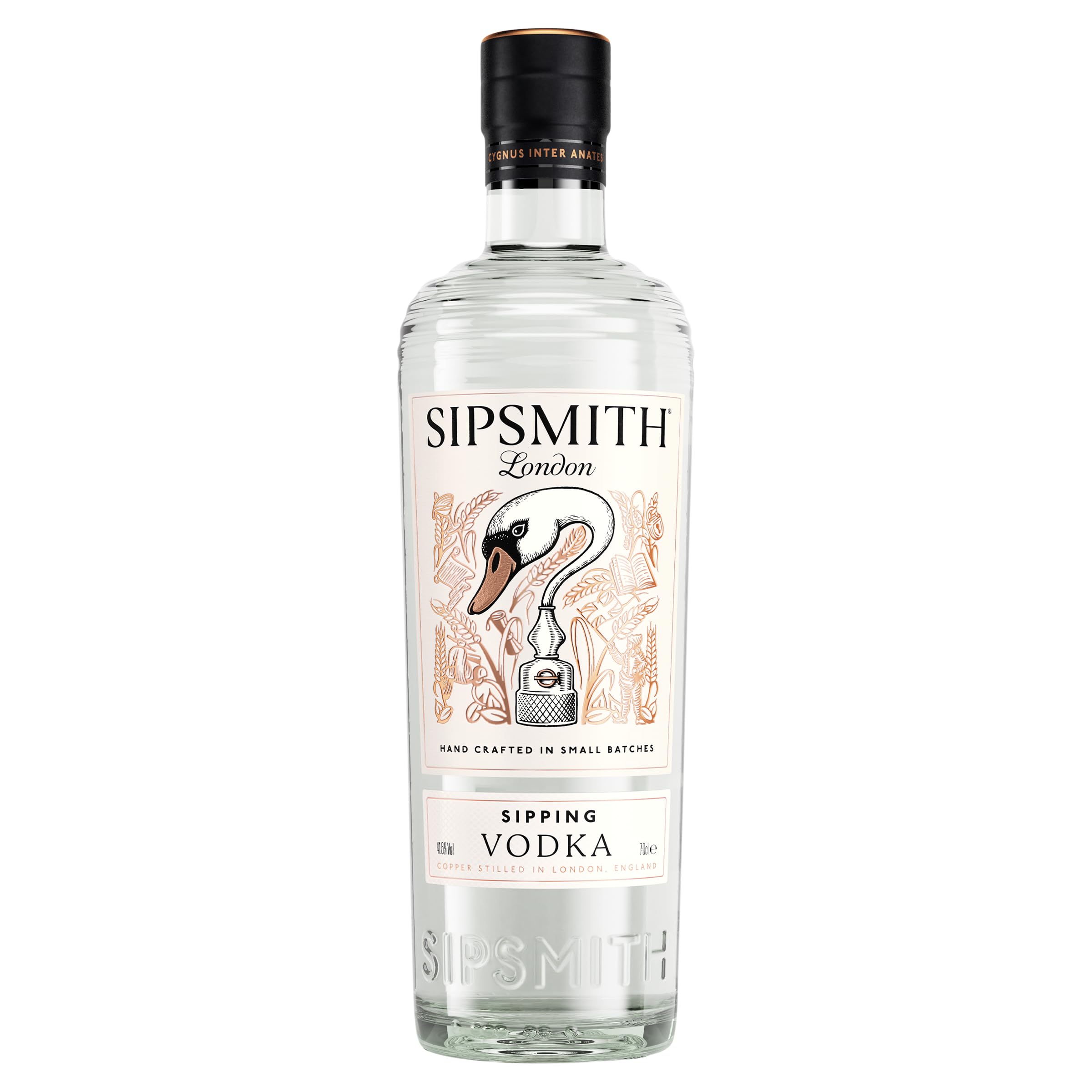 London Unfiltered Sipping Vodka, 40% ABV, 70 cl