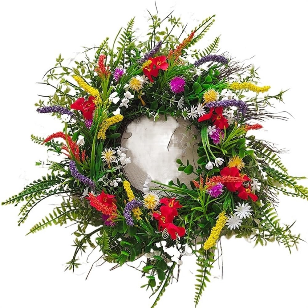 Krans Kunstbloemen 35 Centimeter