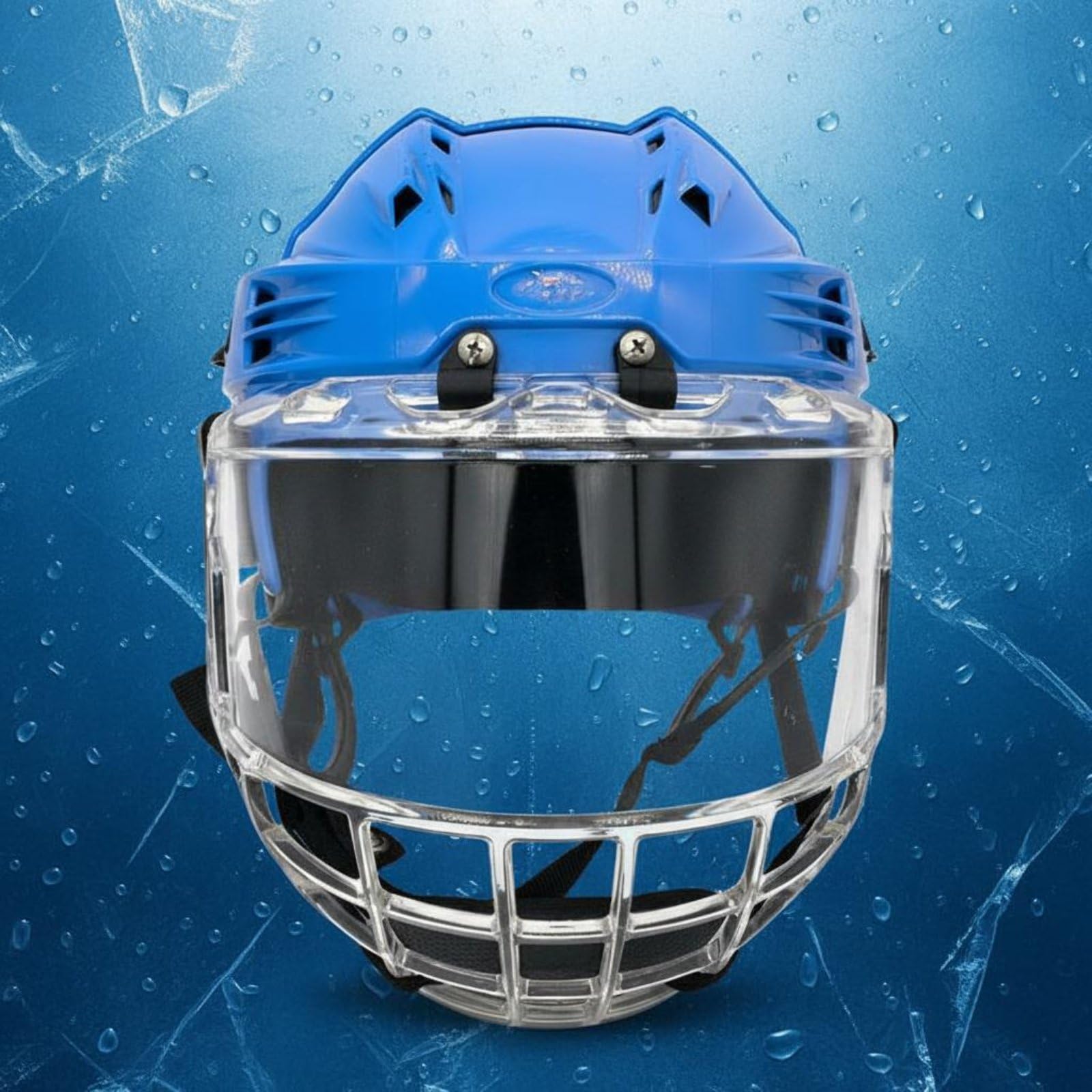 Casco da Hockey su Ghiaccio Visione Chiara Casco da Hockey in Linea Antigraffio Attrezzatura Sportiva