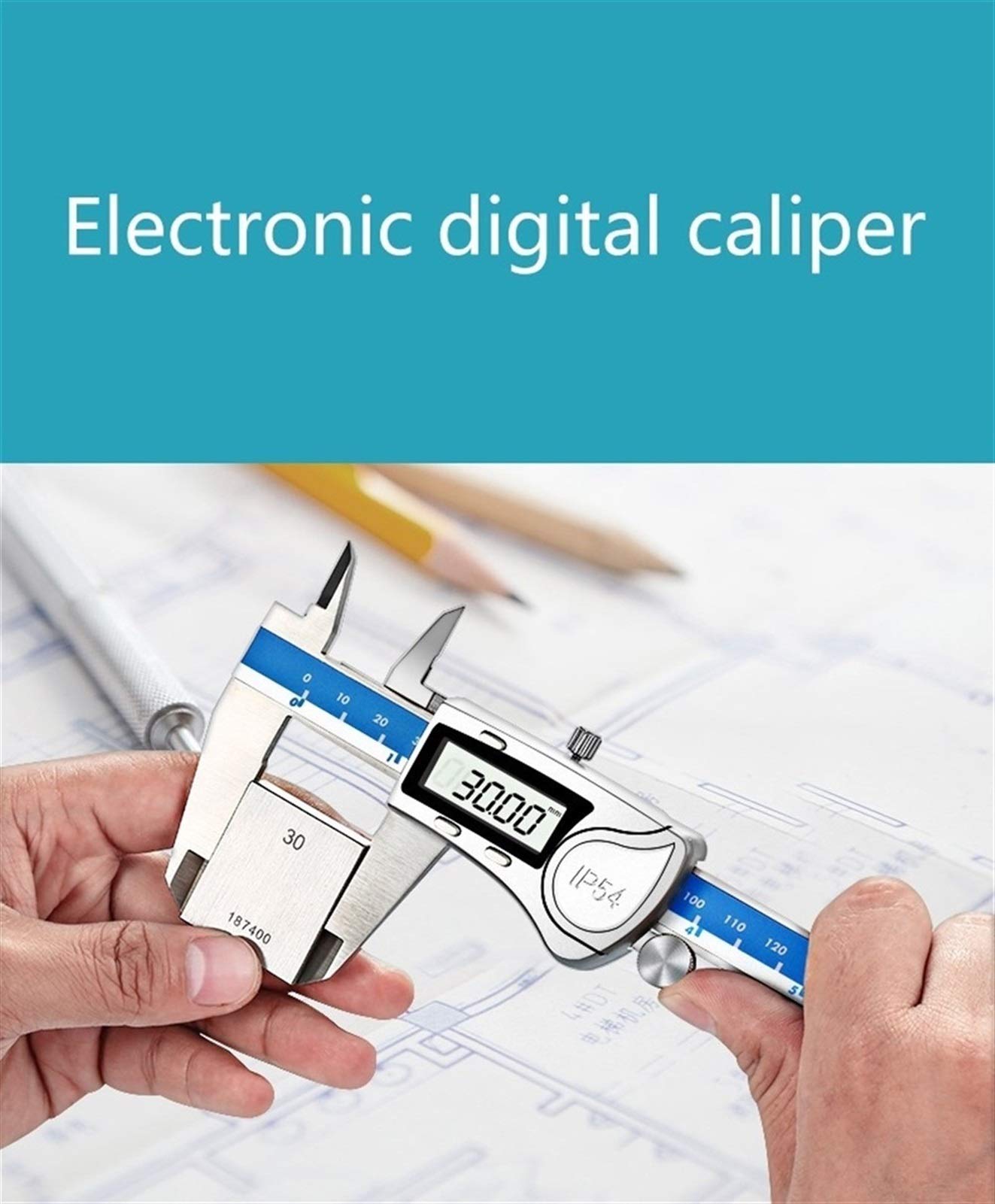 Nieuw Digitale schuifmaat 0 – 150 mm | Glasliniaal | IP54 | ACCUD t