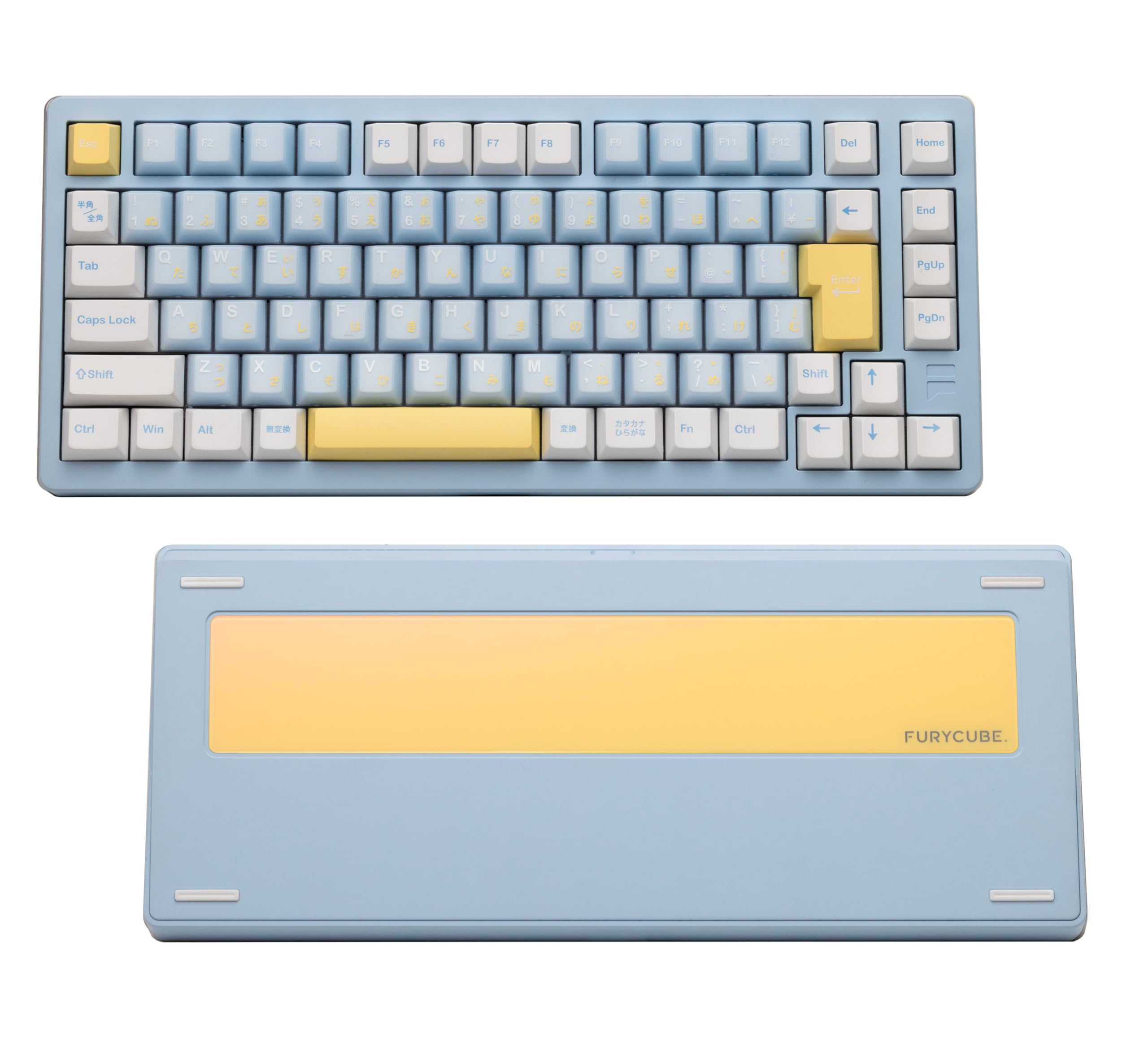 Amazon | FURYCUBE F75 メカニカルキーボード 3WAY接続 無線
