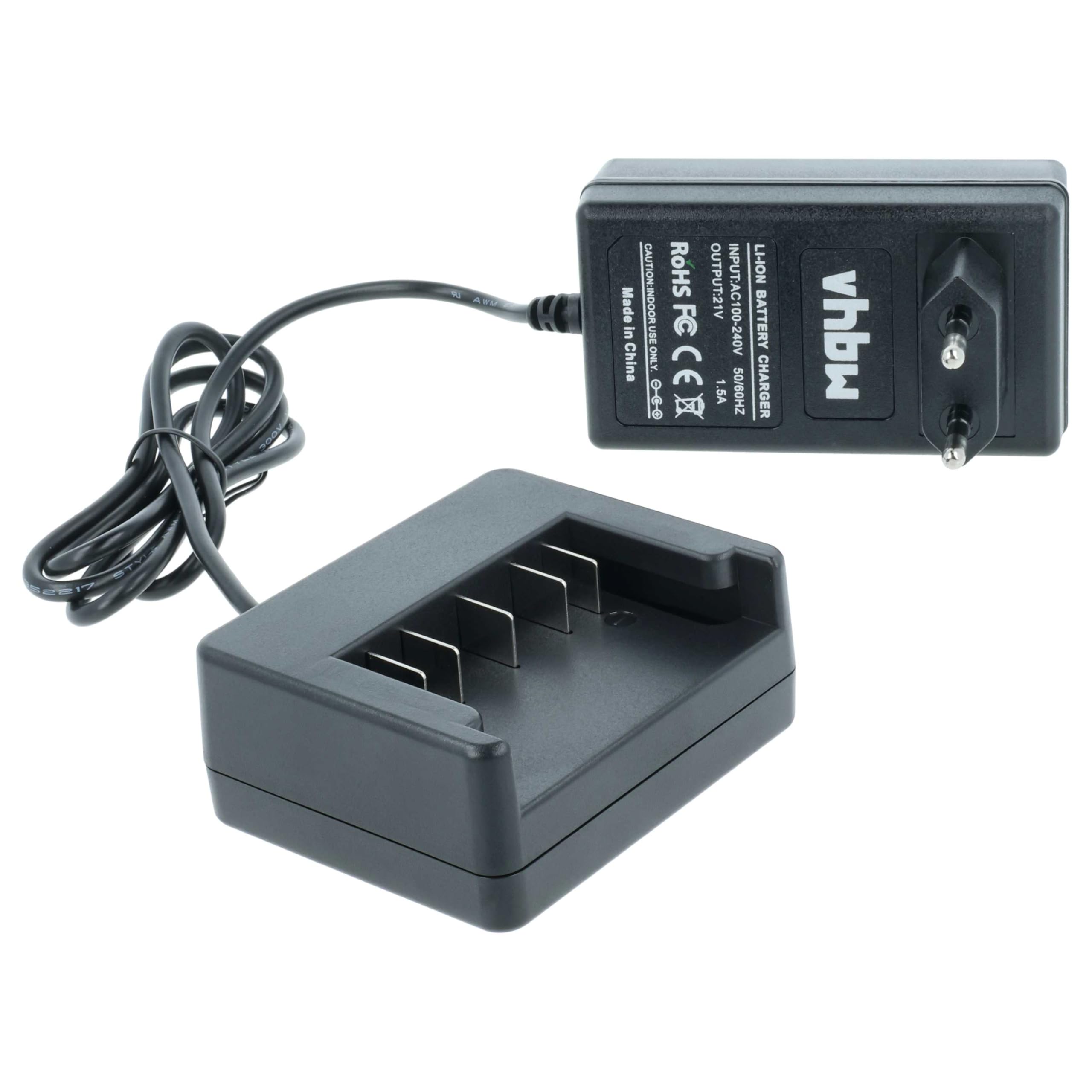 vhbw Cargador Compatible con Bosch GSR 18-2-LI