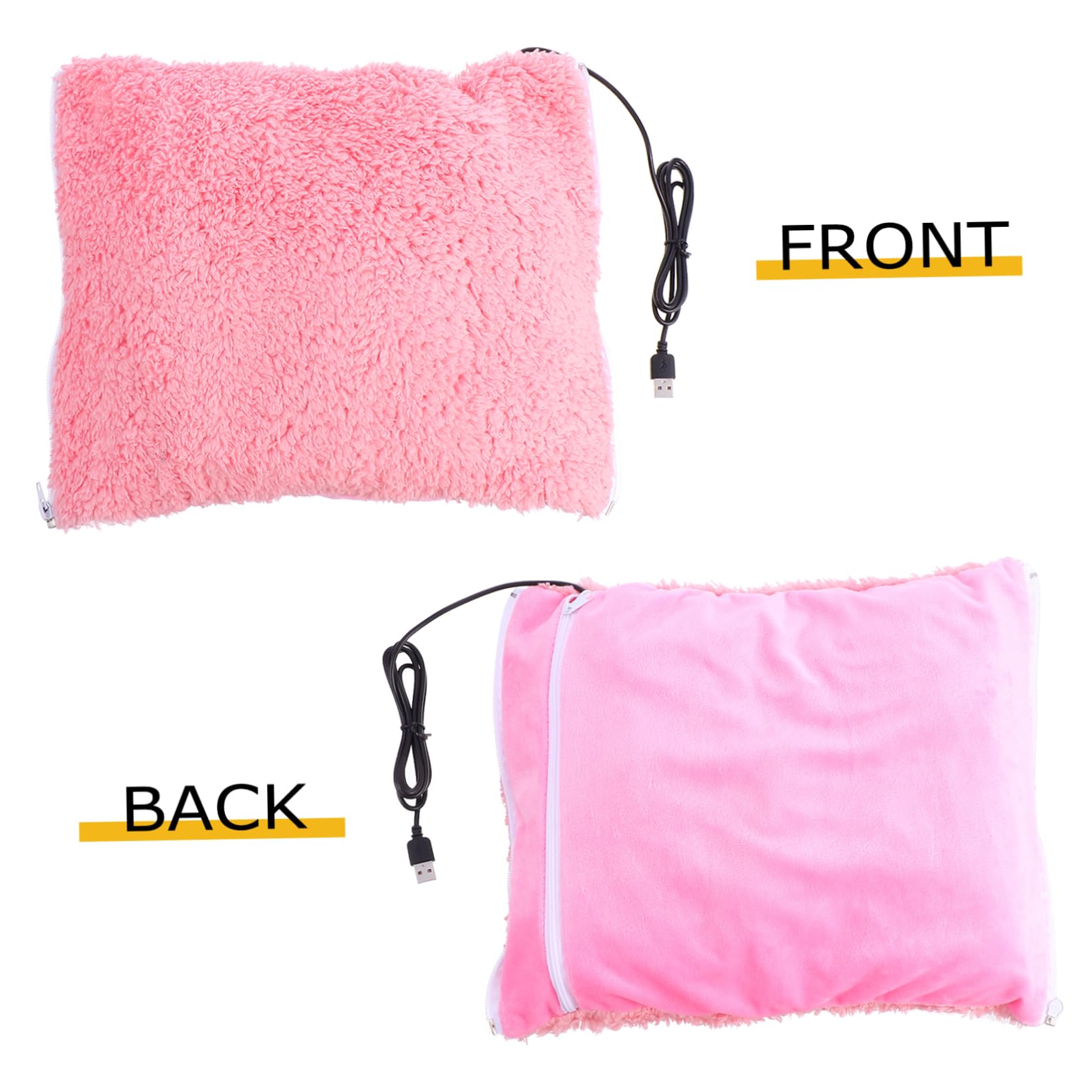 BESPORTBLE 2pezzi Scaldamani Elettrico Ricaricabile Usb Muffole Pile Per Inverno Riscaldamento Veloce e Sicuro Compatte Per Donna Da Portare Borsa