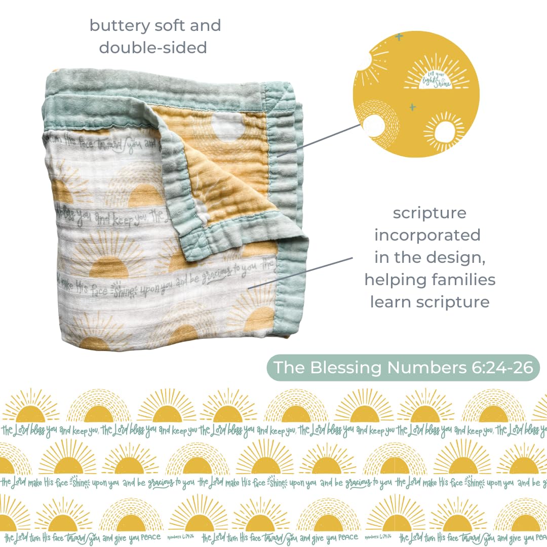 Amazon.com: Scripture Blessing Blanket | Toddlers Double