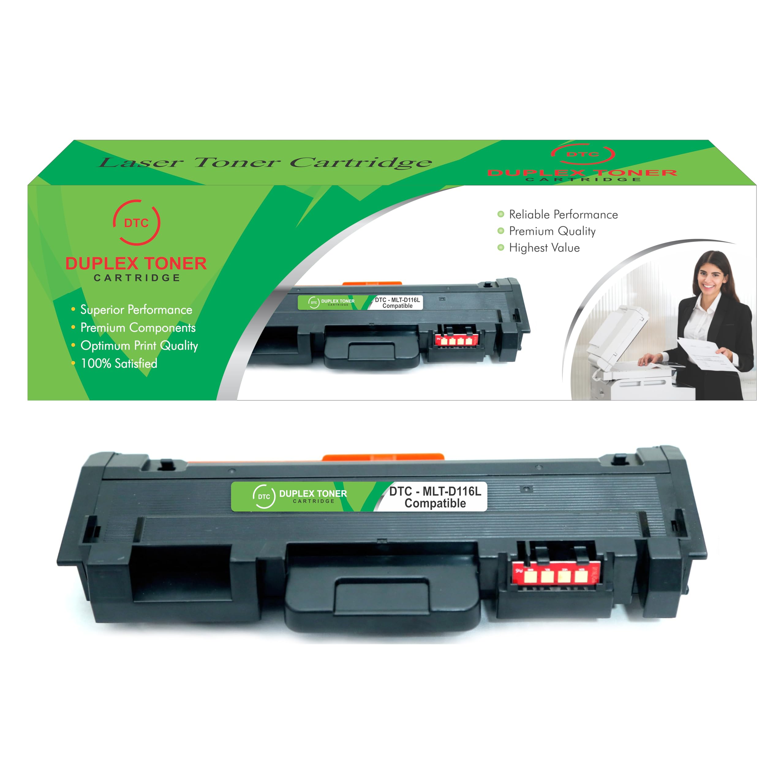 Duplex DTC MLT-D116L / 116 / 116L Compatible Black Toner Cartridge for Samsung SL-M2625, SL-M2625D, SL-M2626, SL-M2675, SL-M2675FN, SL-M2676, SL-M2825 Series (B0D6GM1WKC) Amazon Price History, Amazon Price Tracker