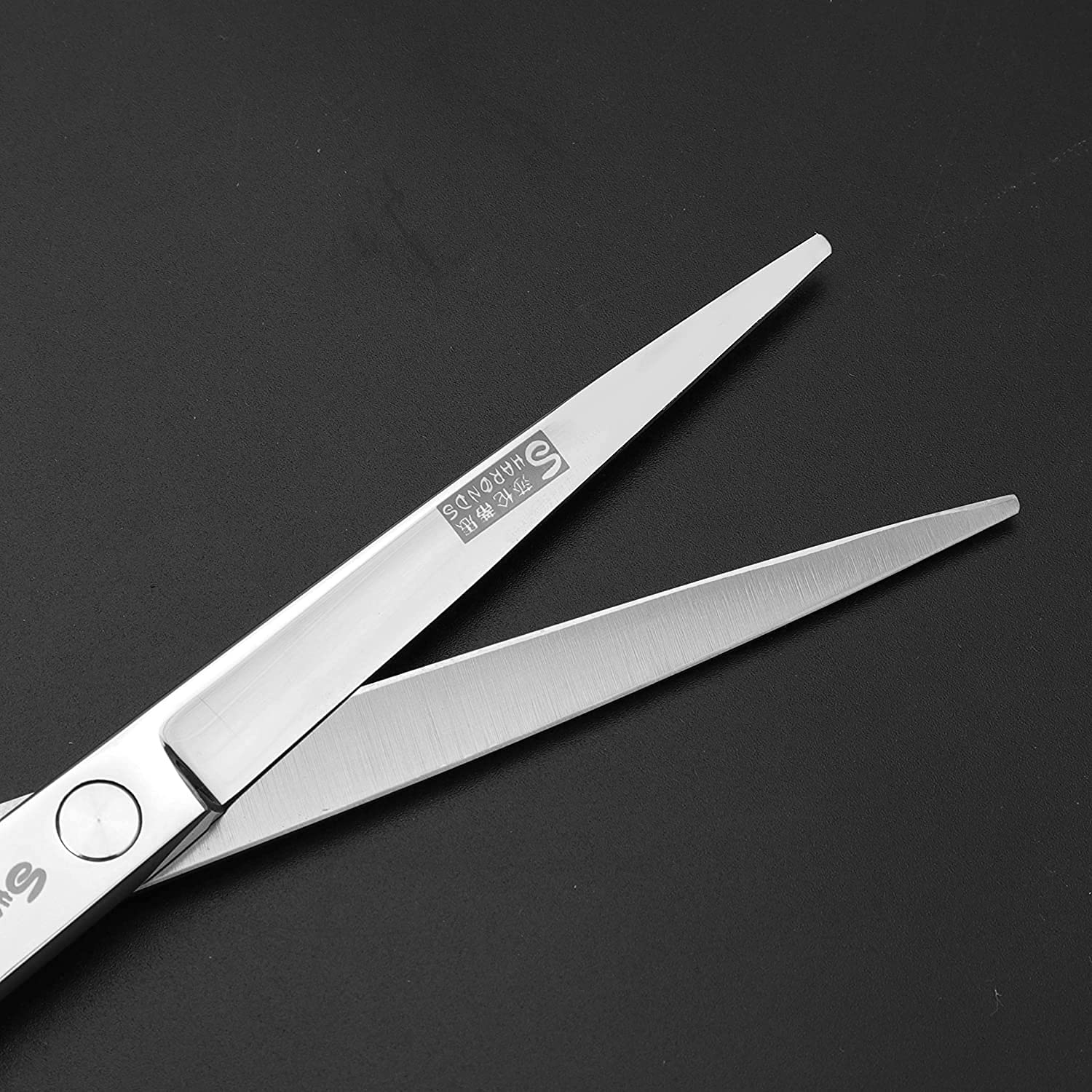 SHARONDS 6 pulgadas Peluquería Profesional Tijeras de Peluquería Salón Set Especial Pelo Largo Split Trim Set Tijeras de Adelgazamiento Set 440c Acero Multifuncional Tijeras de Peluquería