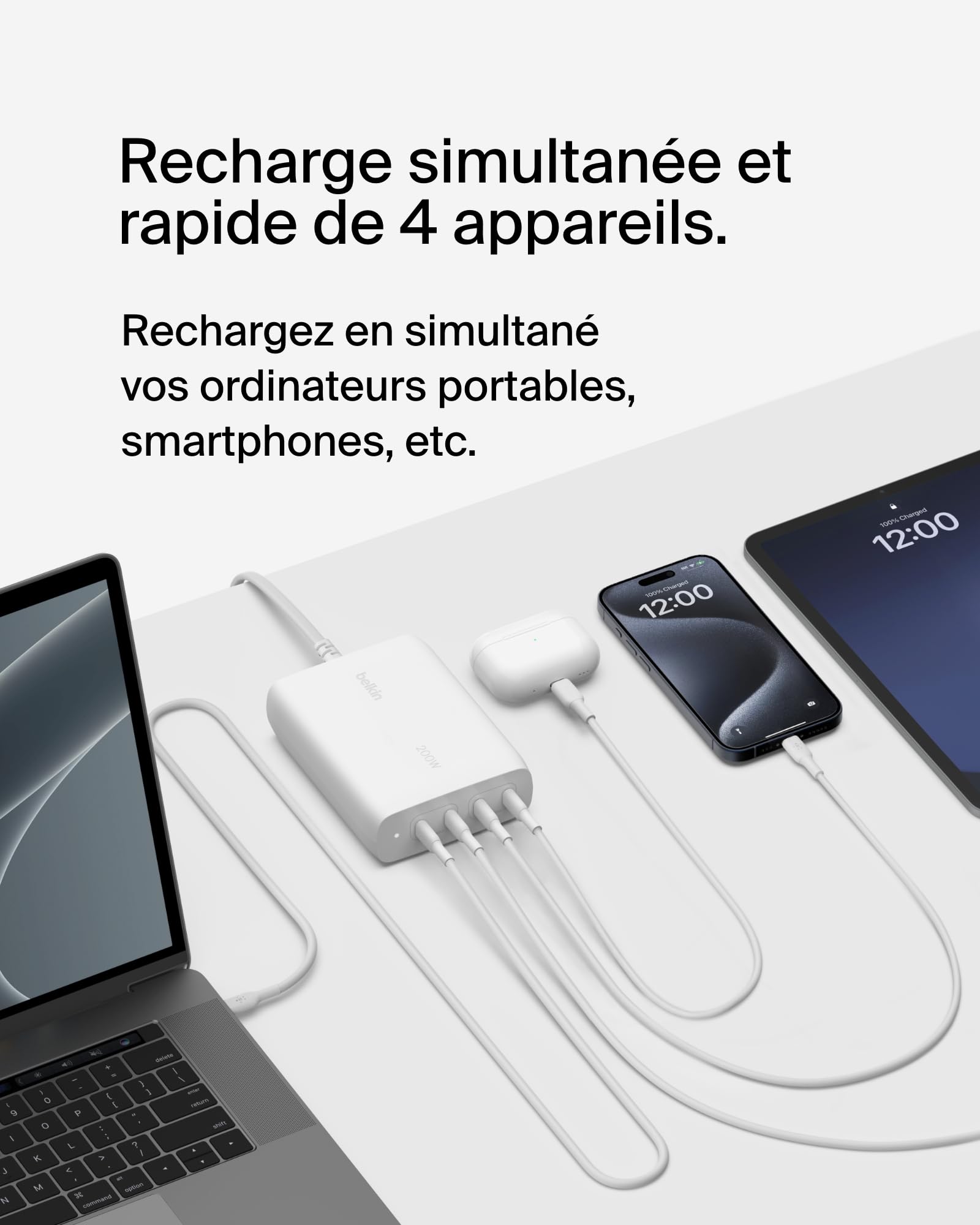 Belkin Wch015vfwh Ladeger?t F?r Mobilger?te Wei? Indoor (wch015vfwh)