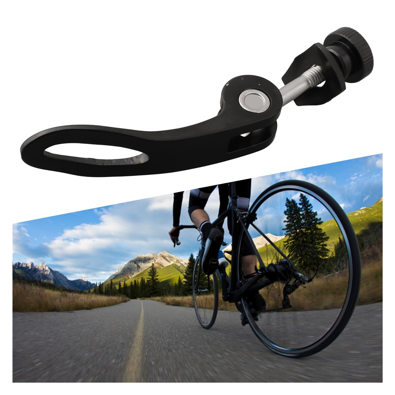 Vite a sgancio rapido per morsetto sedile 5 Pezzi M5x32/45/60mm Reggisella For Mountain Bike In Lega Di Alluminio Con Vite A Sgancio Rapido Morsetto(M5X60mm)