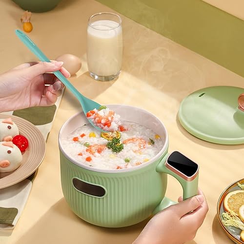 Miniatura 5 de Juego de 3 cucharas de silicona de 7.9, 10.6 y 14.2 pulgadas para cocinar, cucharas de cocina resistentes al calor para mezclar, remover y servir,