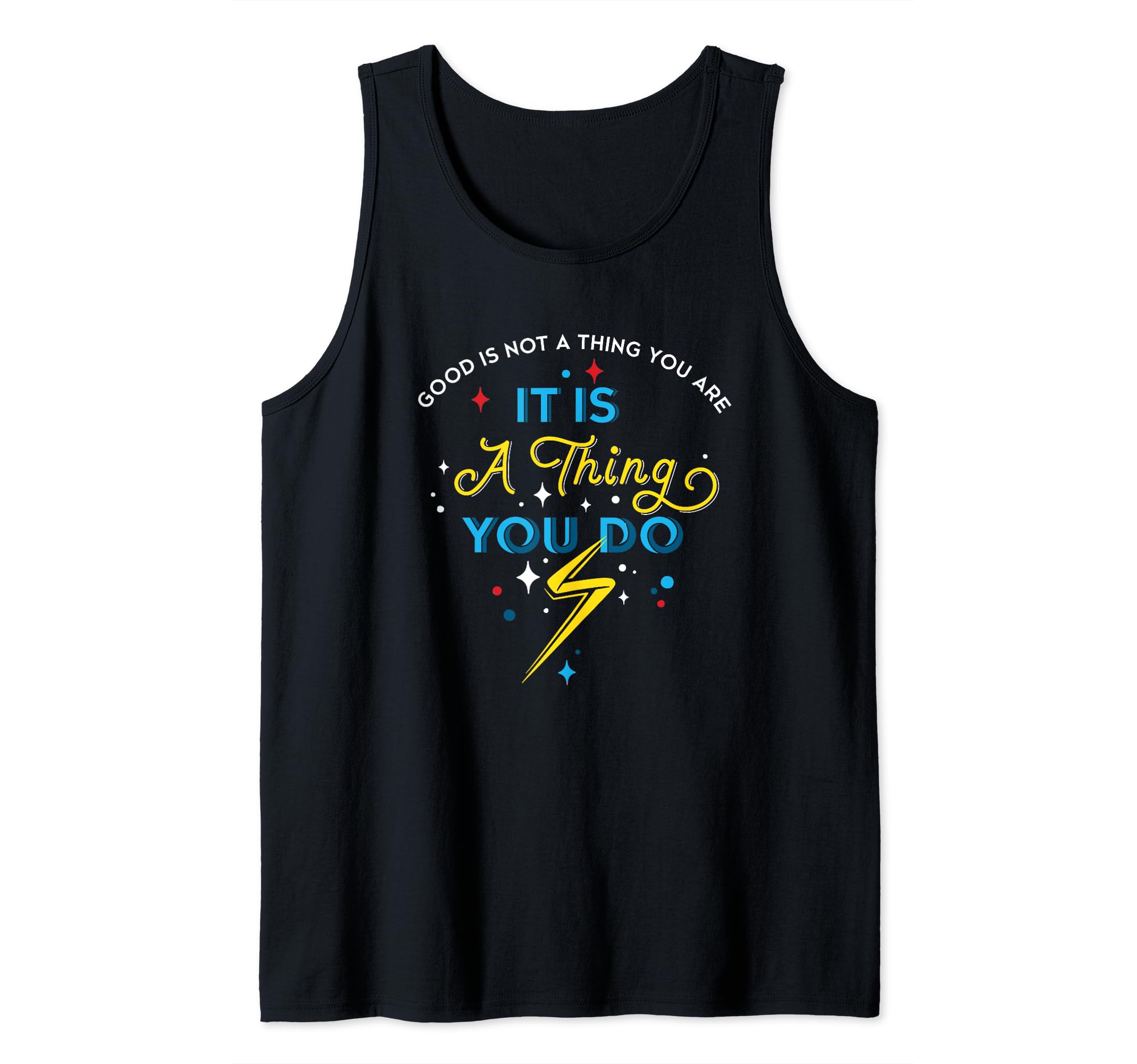 Débardeur Ms. Marvel avec impression graphique de la citation Good Is Not A Thing - 2