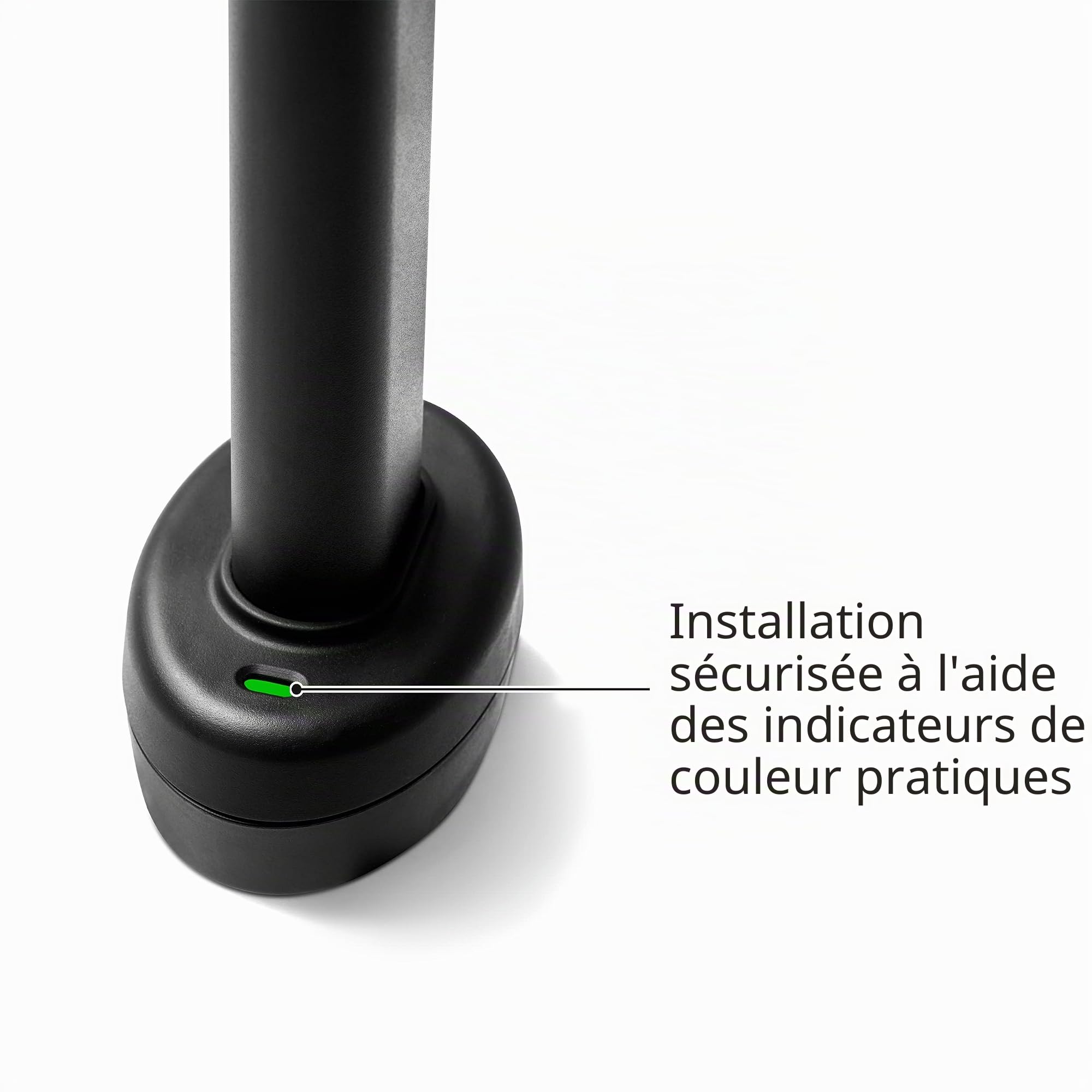 ABC Design Isofix Base Tulip - Base pour le siège auto pour bébé Tulip - pied d'appui réglable en hauteur - indicateur de couleur pour une installation correcte