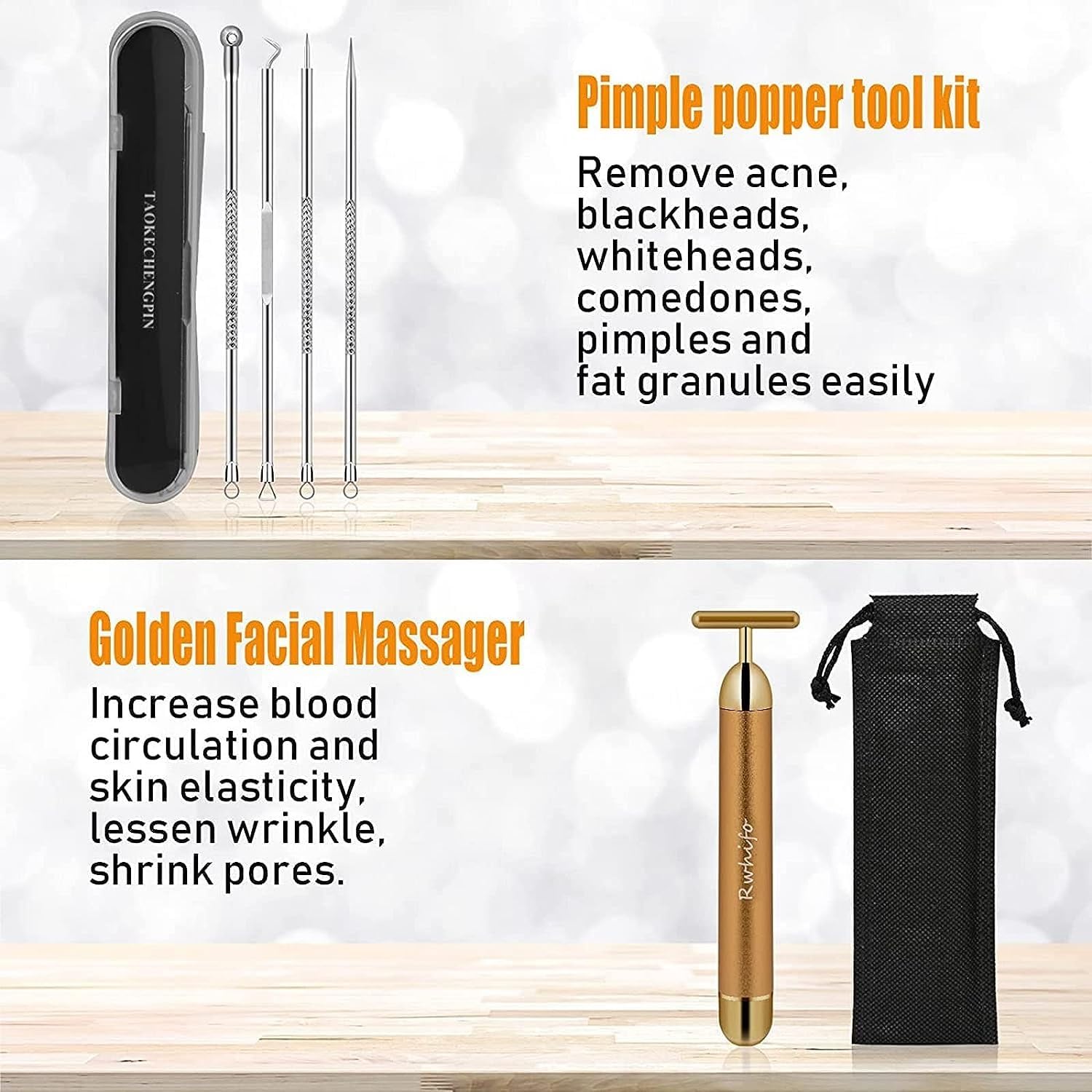 Aspirateur de pores for enlever les points noirs – Extracteur de boutons for le nettoyage du visage, outil d'aspiration de points noirs, nettoyeur de pores du visage, outil d'extraction de comé