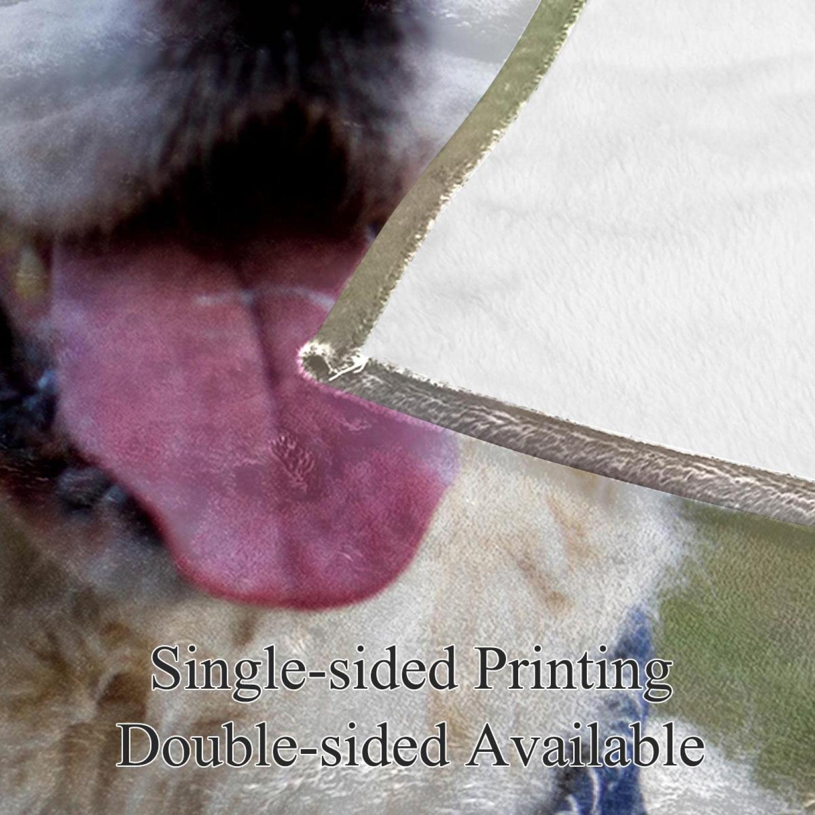 TBOUOBT Couverture Polaire de literie, décorative pour Le Sol du canapé de la Chambre,Golden Retriever Animal Chien Pet