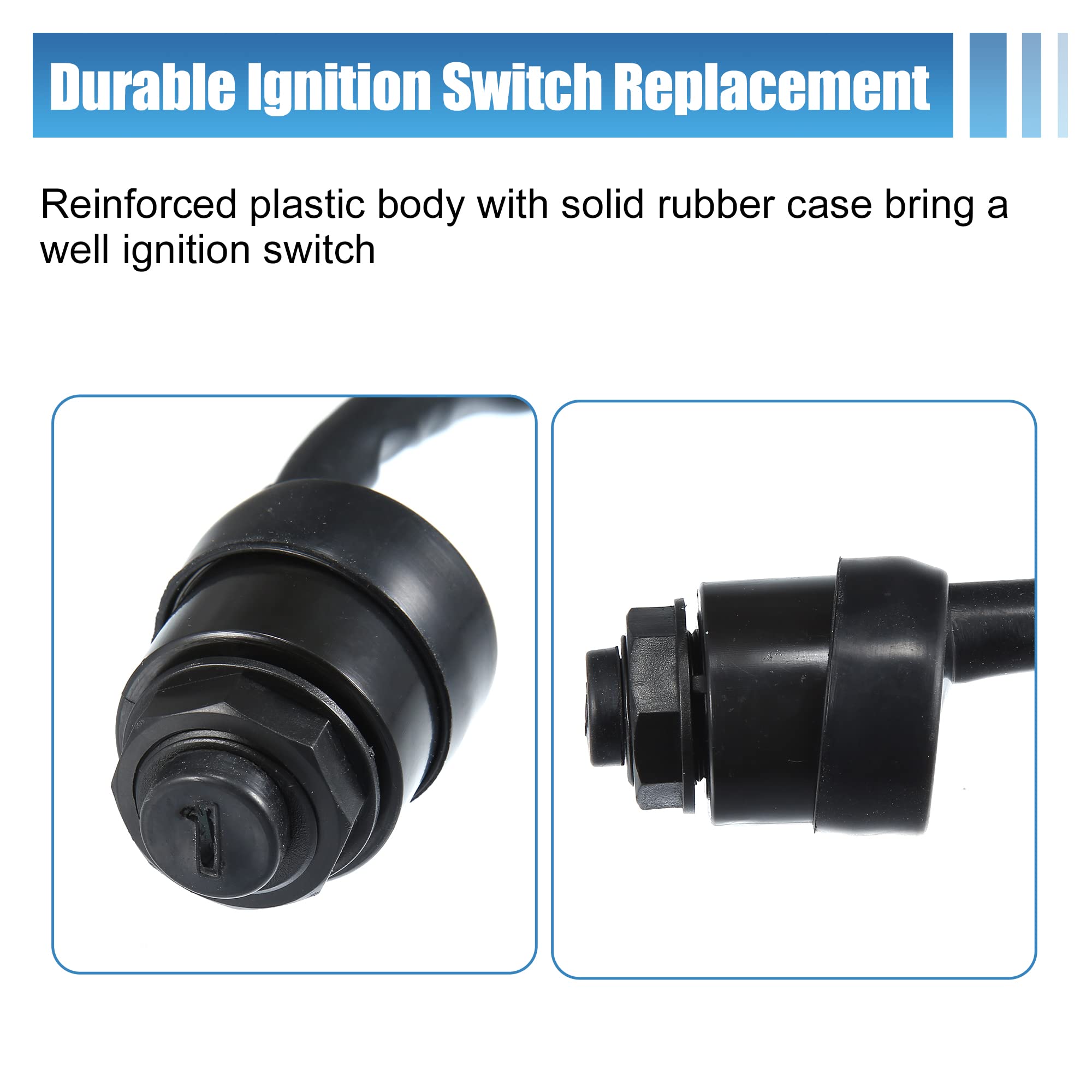 武具 hhkk Amazon.com: X AUTOHAUX ATV UTV Ignition Key Switch 3