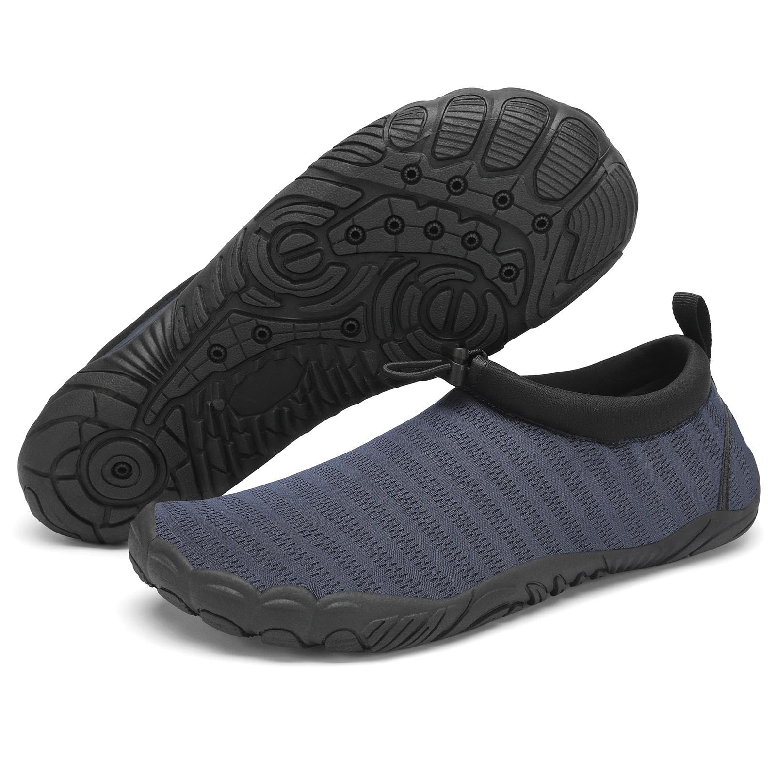 Mishansha Herren Damen Badeschuhe rutschfeste Schnelltrocknende Leicht Wasserschuhe Gr.36-46