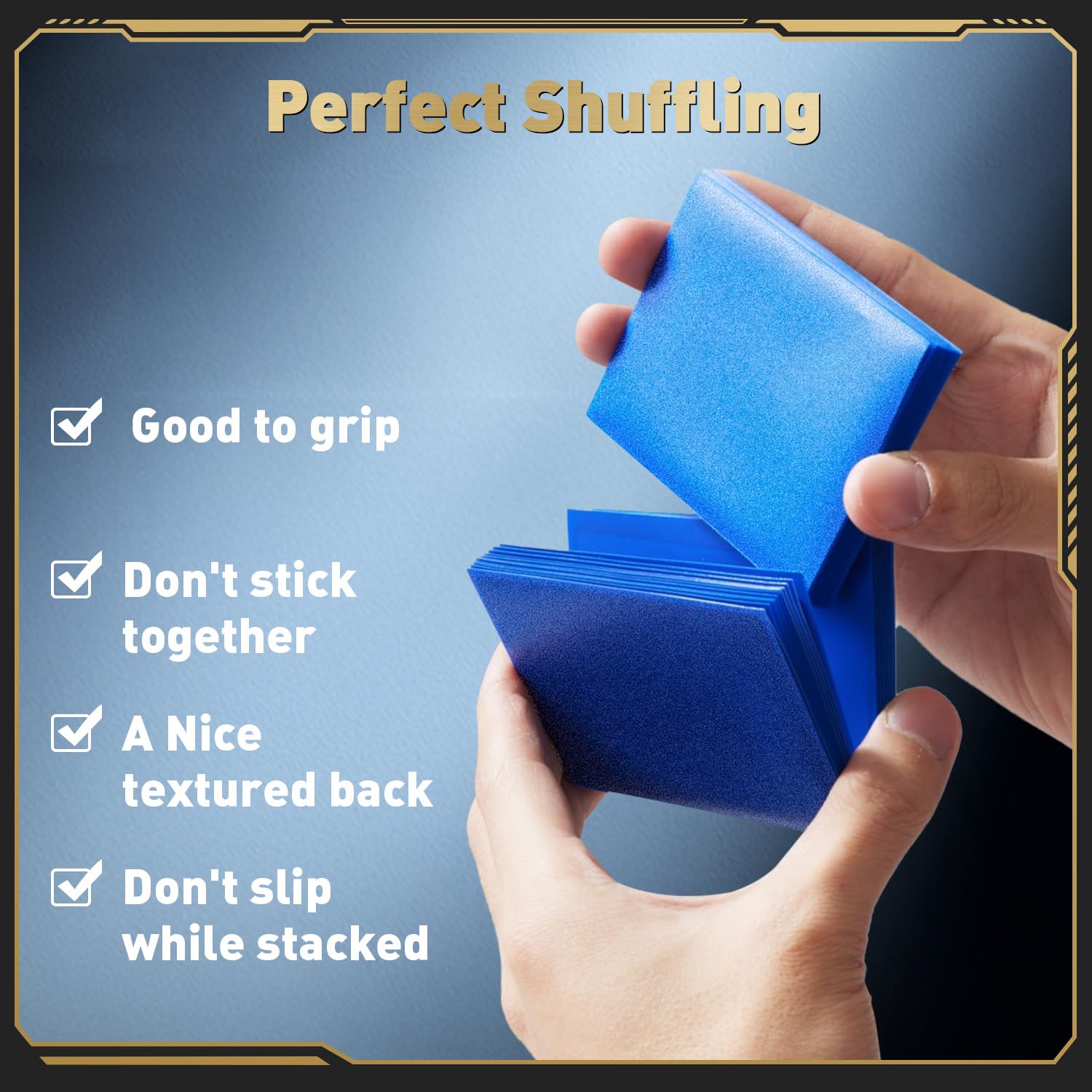 500ct Matte Card Sleeves, 5 Colors Magic Card Sleeves, MTG TCG Deck Sleeve for Trading, Game Cards