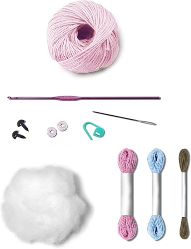 Miniatura 4 de CIRCULO Círculo Amigurumi - Kit de ganchillo - Baby Farm - Todo incluido, instrucciones fáciles - Kit de ganchillo para principiantes - Juego de