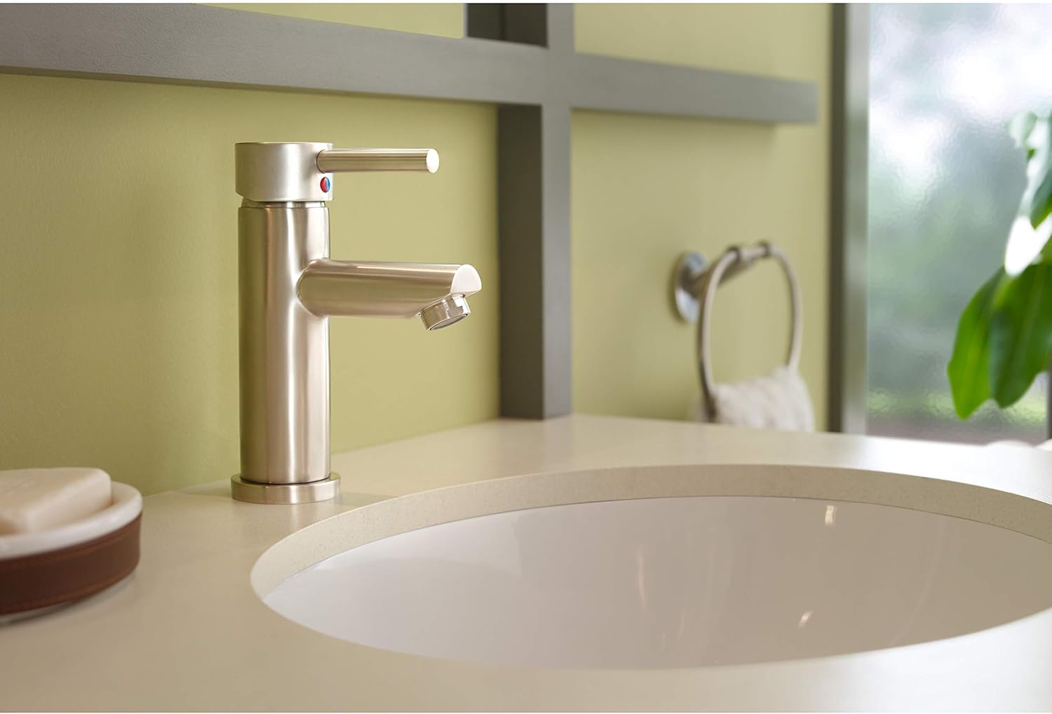 Black Friday - 50% OFF Symmons SLS-3512-STN-1.0 Dia Single Hole Single-Handle Bathroom Faucet with Drain Assembly in Satin Nickel (1.0 GPM) Amazing 🔥 Symmons SLS-3512-STN-1.0 Dia Single Hole Single-Handle Bathroom Faucet with Drain Assembly in Satin Nickel (1.0 GPM)