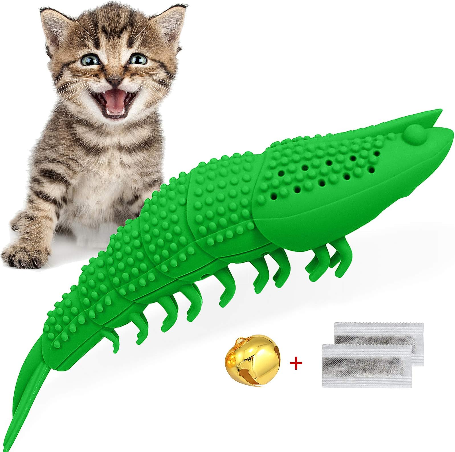 HETOO Cat Toys,Interactive Cat Toothbrush