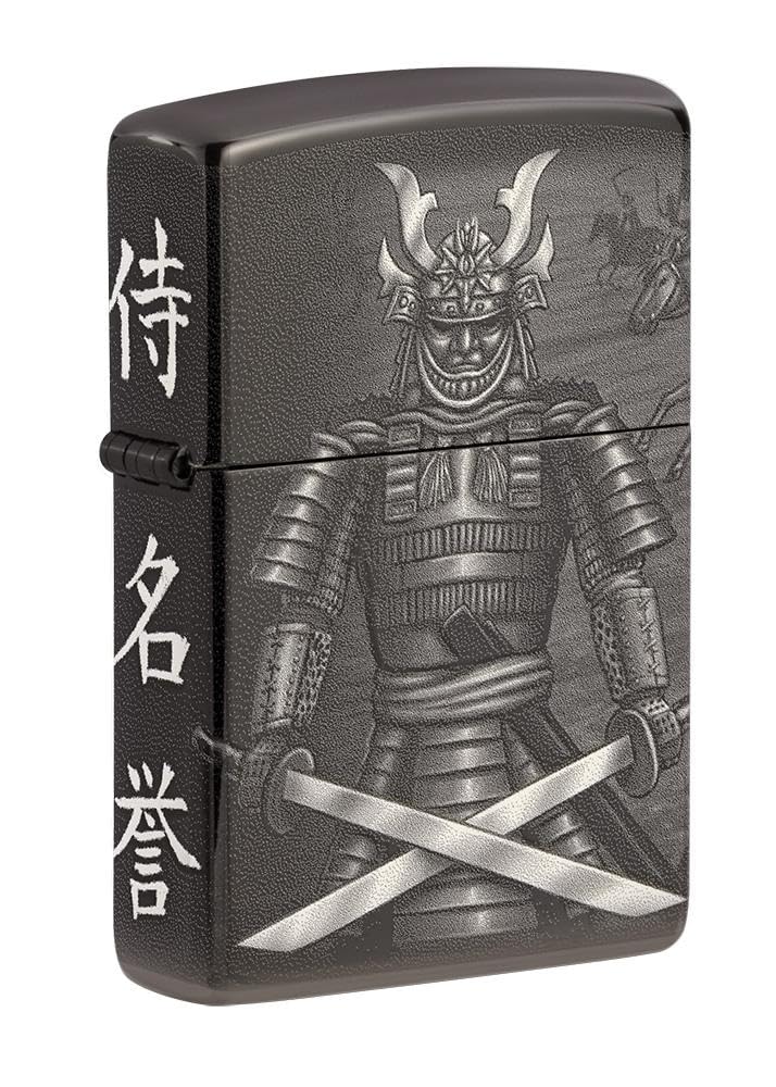 Zippo Metal Knight Fight Design Windproof Pocket Lighter