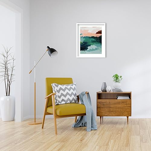 Miniatura 36 de Amanti Art Framed Wall Art Print 25x21 Utopia Art Print by Urban Road, Abstract Wall Art, Modern Contemporary Decor, Medium Poster Painting Artwork