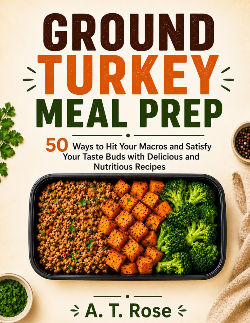 GROUND TURKEY MEAL PREP: 50 Ways to Hit Your Macros and Satisfy Your Taste Buds with Delicious and Nutritious Recipes