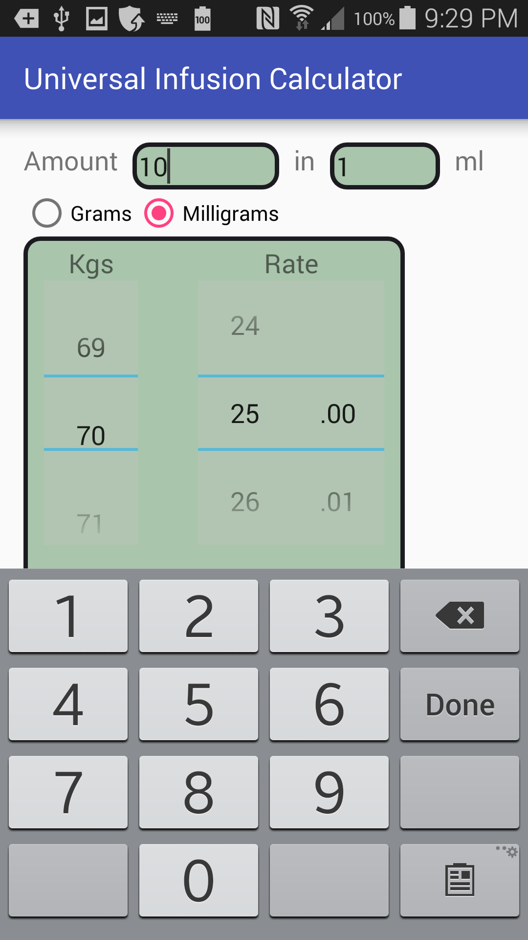 Anesthesia Infusion CalculatorAmazon.deAppstore for Android