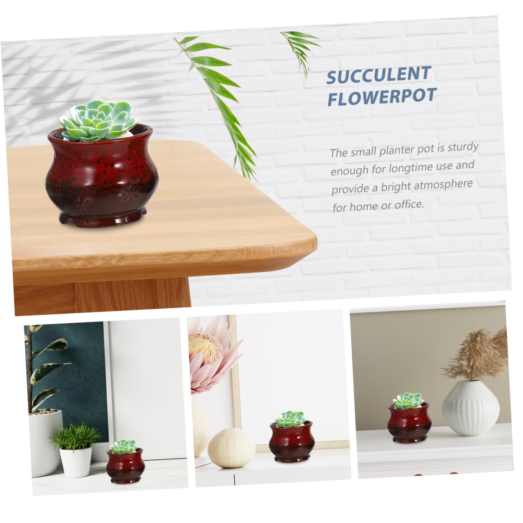 5 Sztuk Ceramicznych Szkliwionych Doniczek Na Kwiaty Miniaturowe Ceramiczne Doniczki Na Kwiaty Doniczka Ceramiczna Kolorowa Dekoracyjna Ceramiczna Doniczka Ręcznie Robiona