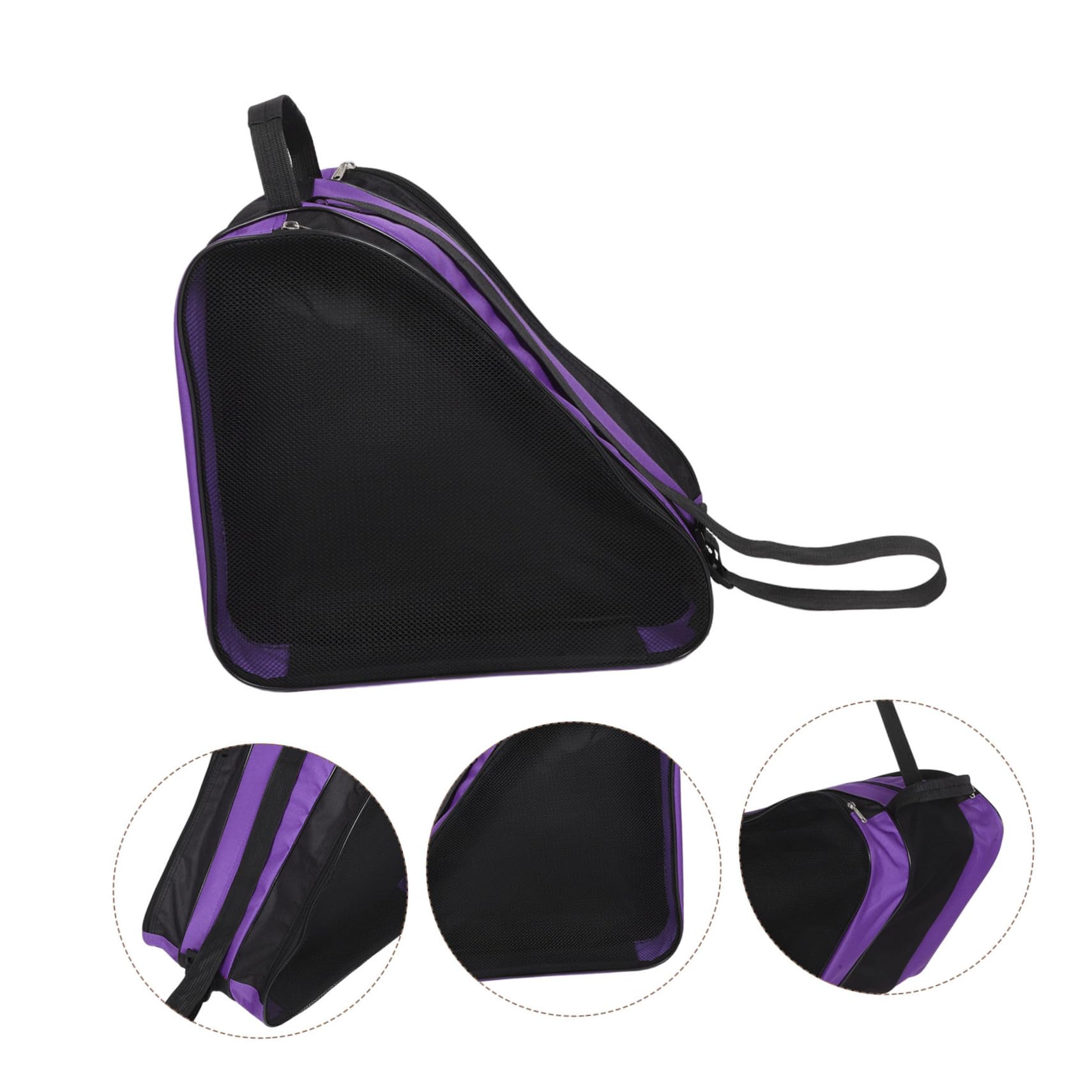 Borsa per Pattini a Rotelle 2 Pezzi, Capienza Ampia, Oxford | Design Multistrato Ergonomico, per Uso Outdoor, Trasporto Comodo e Organizzazione Pratica