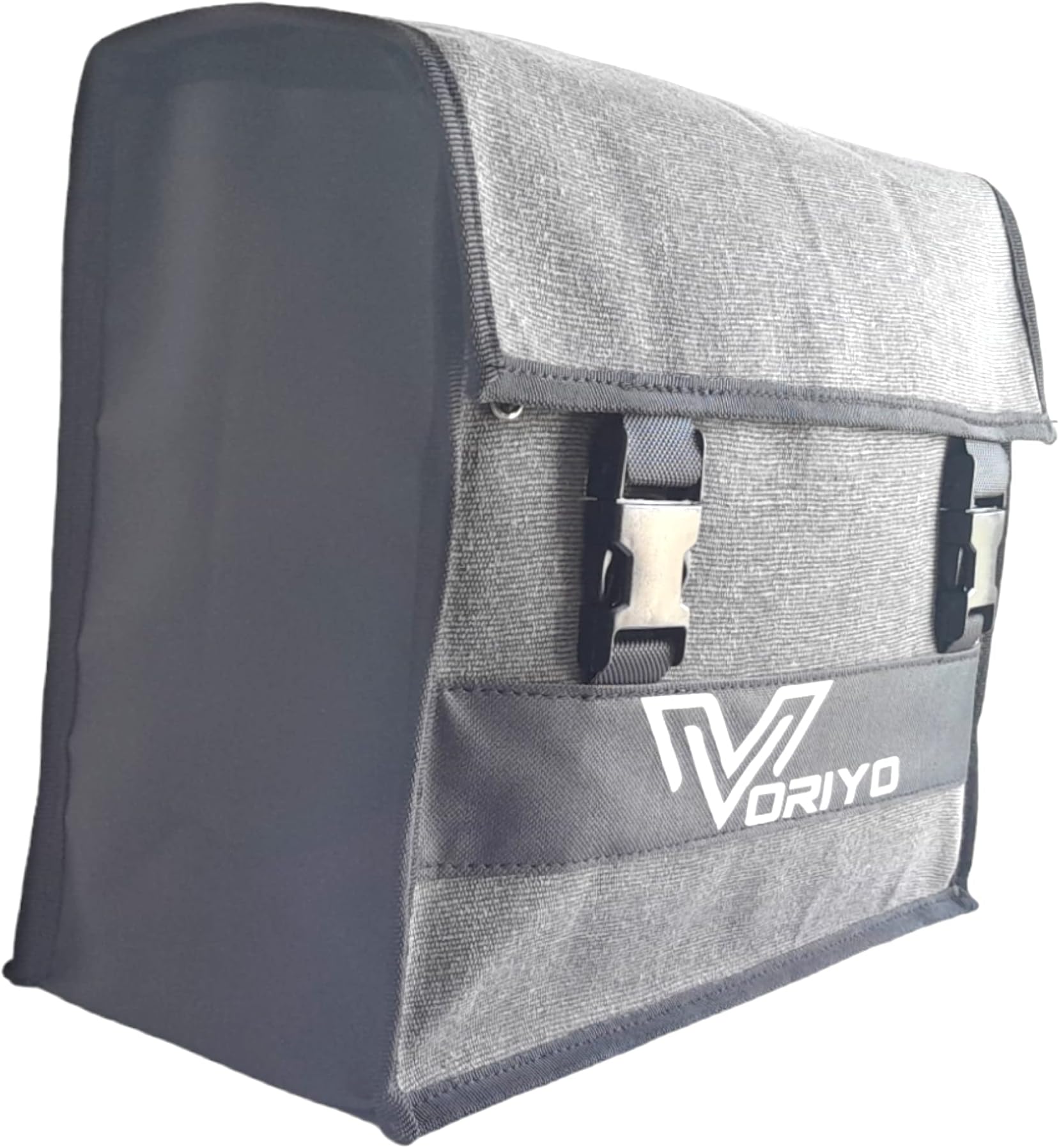 Bike Saddle Bag Motorcycle Side Bag use for All Bikes Grey Color (B2a)