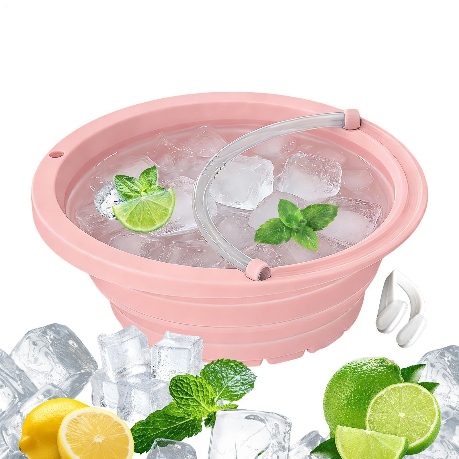 Bol de hielo facial plegable para refrescar tu rutina matutina en casa o de viaje 8