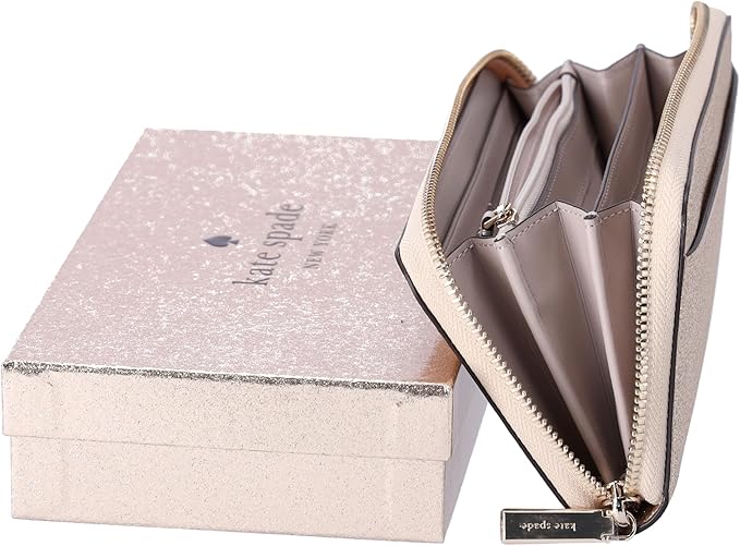 ケイトスペード スペード リンク ラージ コンチネンタル ウォレット kate spade new york（ケイトスペード ニューヨーク）の「スペード
