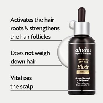 Ahuhu Essential Anti-age Elixir With Caffeine & Redensyl (3.38 fl. oz)