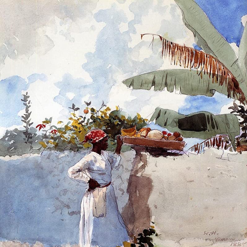 Affiche Impression Prints Toile Repos Winslow Homer Décoration