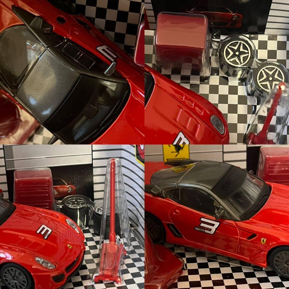 Amazon | 1/43 Ferrari 599XX Race & Play フェラーリ burago ブラーゴ