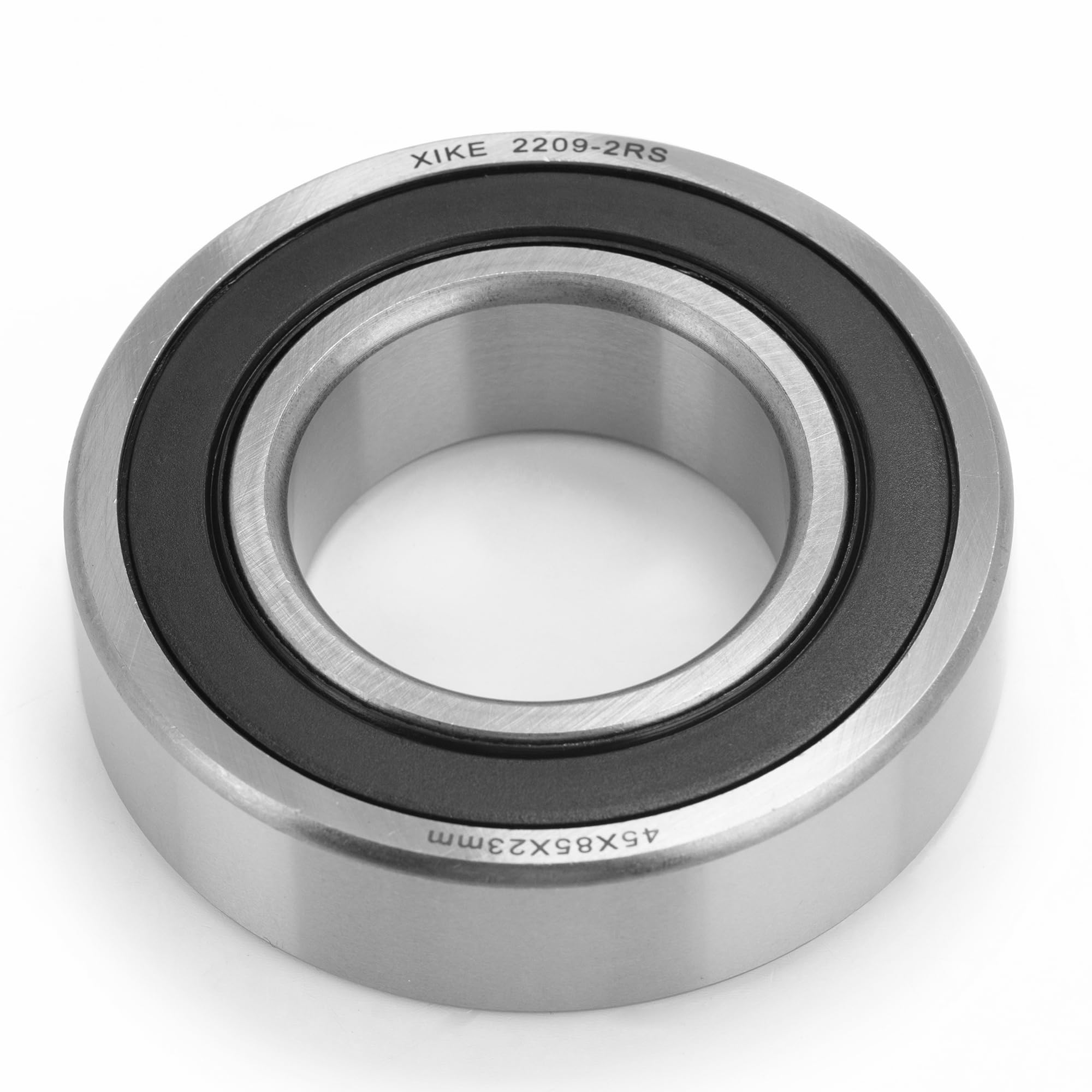 XiKe 1 Pce 2209-2RS Roulement à rotule étanche 45x85x23mm, Acier au chrome/Pré-lubrifié, Pour DIY, Imprimante 3D, Arbres de transmission, machines textiles, machines agricoles, etc.