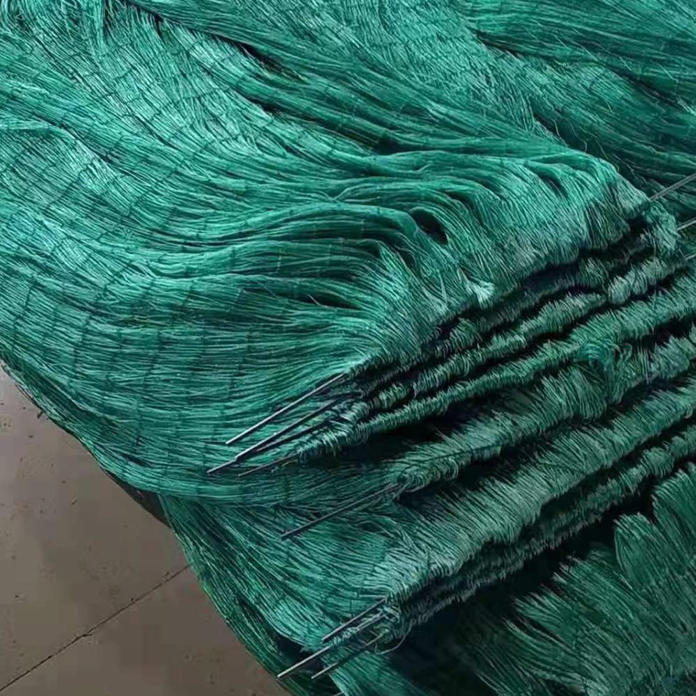 Nylon Silk Nets Fishing Net Gill Net semi-Finished Products 3"x3" Twine diam 0.40mm