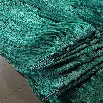 Nylon Silk Nets Fishing Net Gill Net semi-Finished Products 3"x3" Twine diam 0.40mm