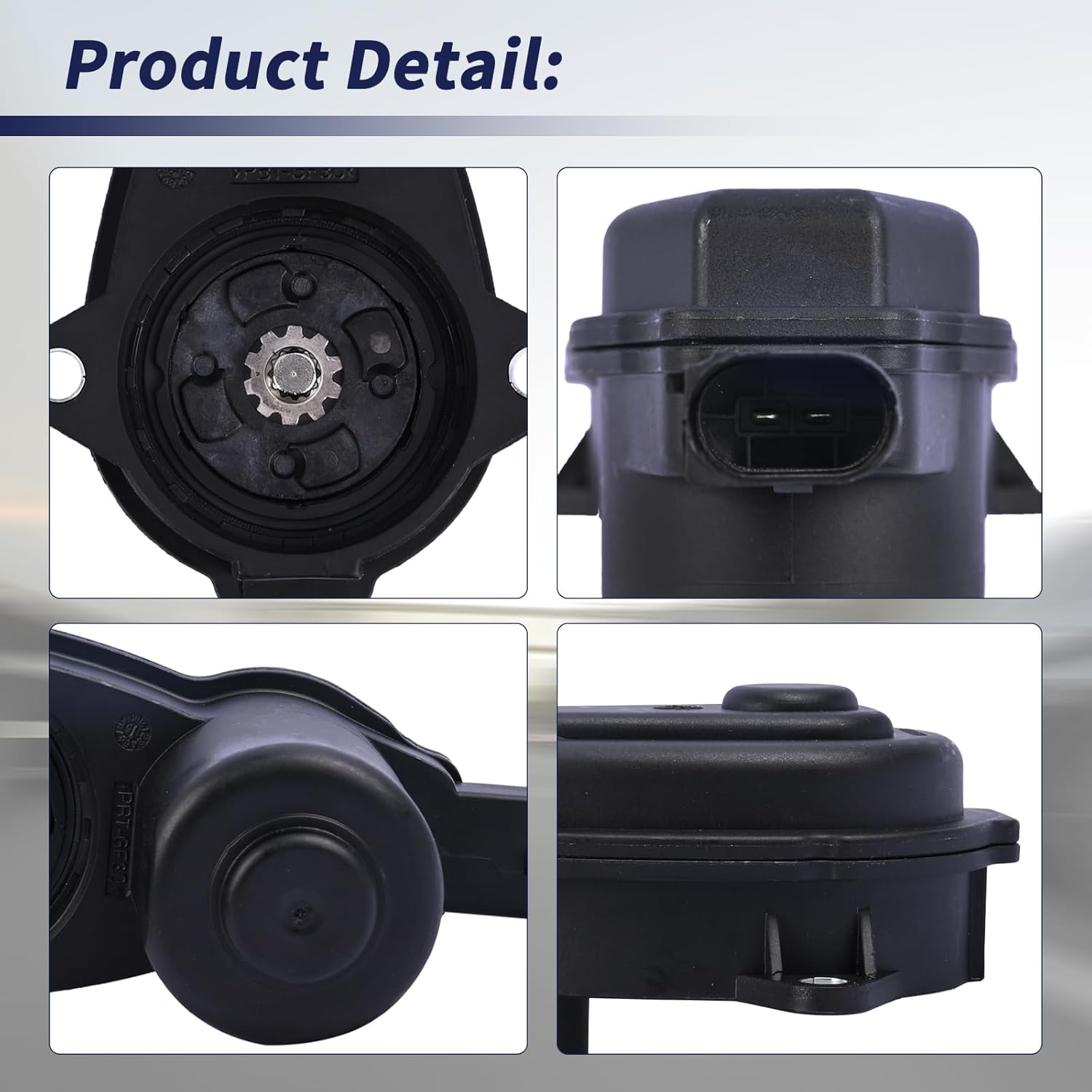 Rear Electronic Park Brake Actuator Motor 68225300AB 68225300AA Compatible with Chrysler 200 2015-2017│Jeep Cherokee 2014-2023│Jeep Compass 2017-2019 Parking Brake Caliper Motor