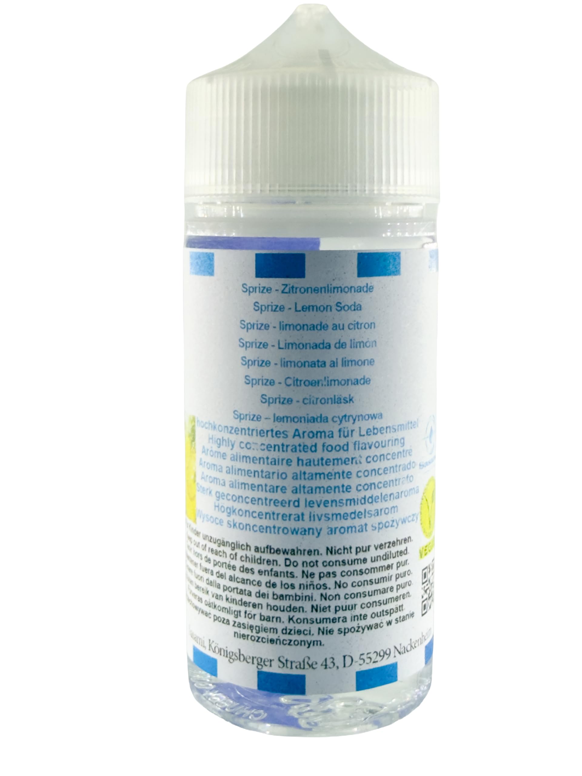Sprize - Limonada de limón Aroma Concentrado - Vegano - Sasami - 100ml