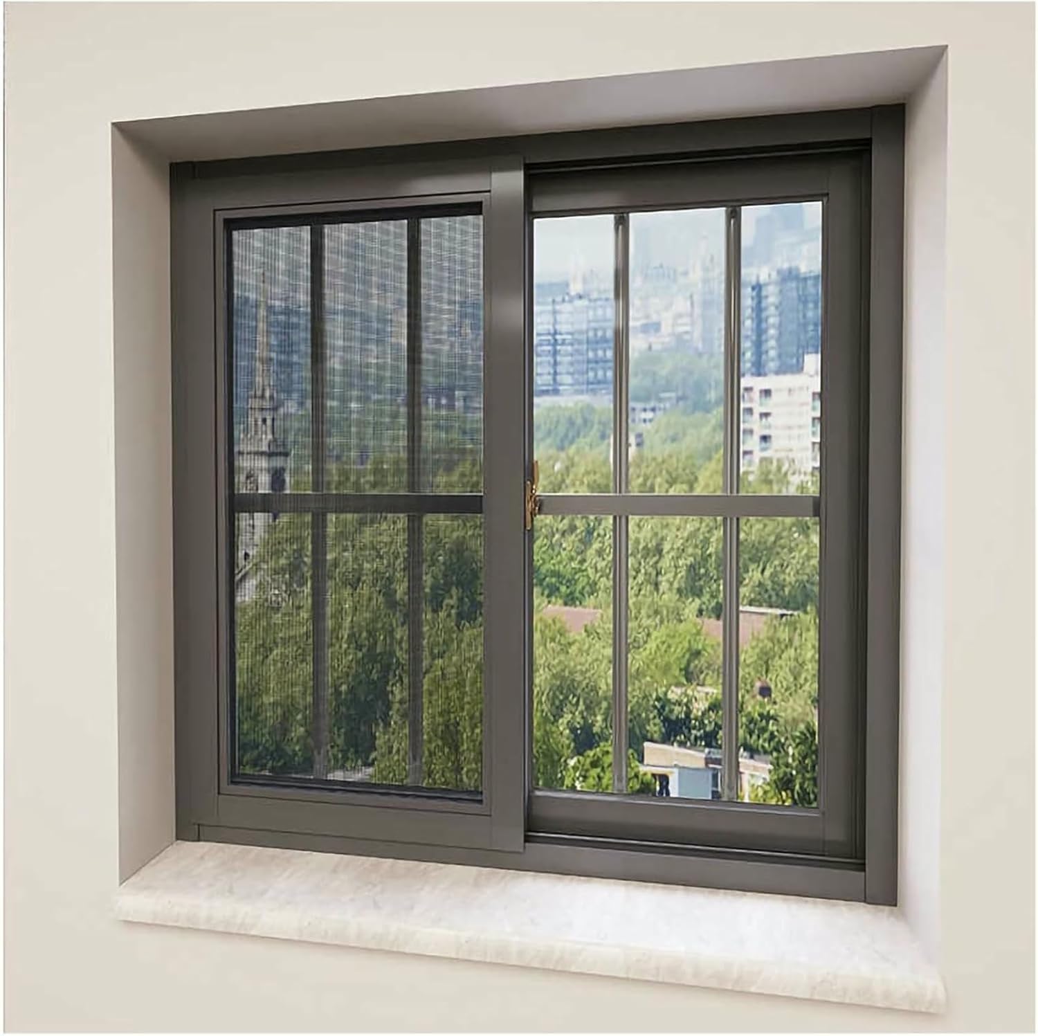 Large Stern Window Horizontal Sliding Windows for Hotel Chickens, Mobile Houses, Bathroom Basements