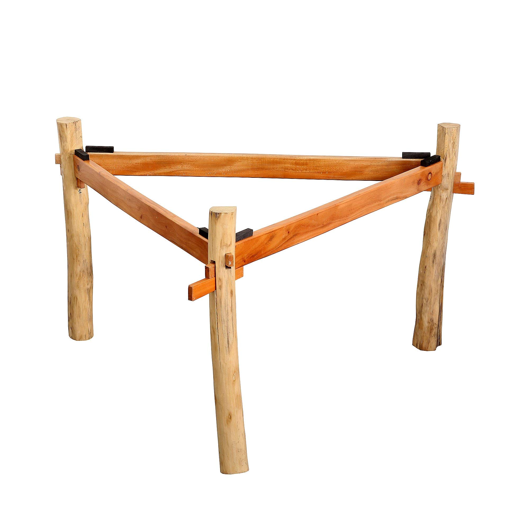 Motherdrum 100cm inklusive Ständer - im MYSEVENDO Set - Riesentrommel Thunderdrum Bigdrum Gemeinschaftstrommel Percussion Weltmusik Instrument Healing